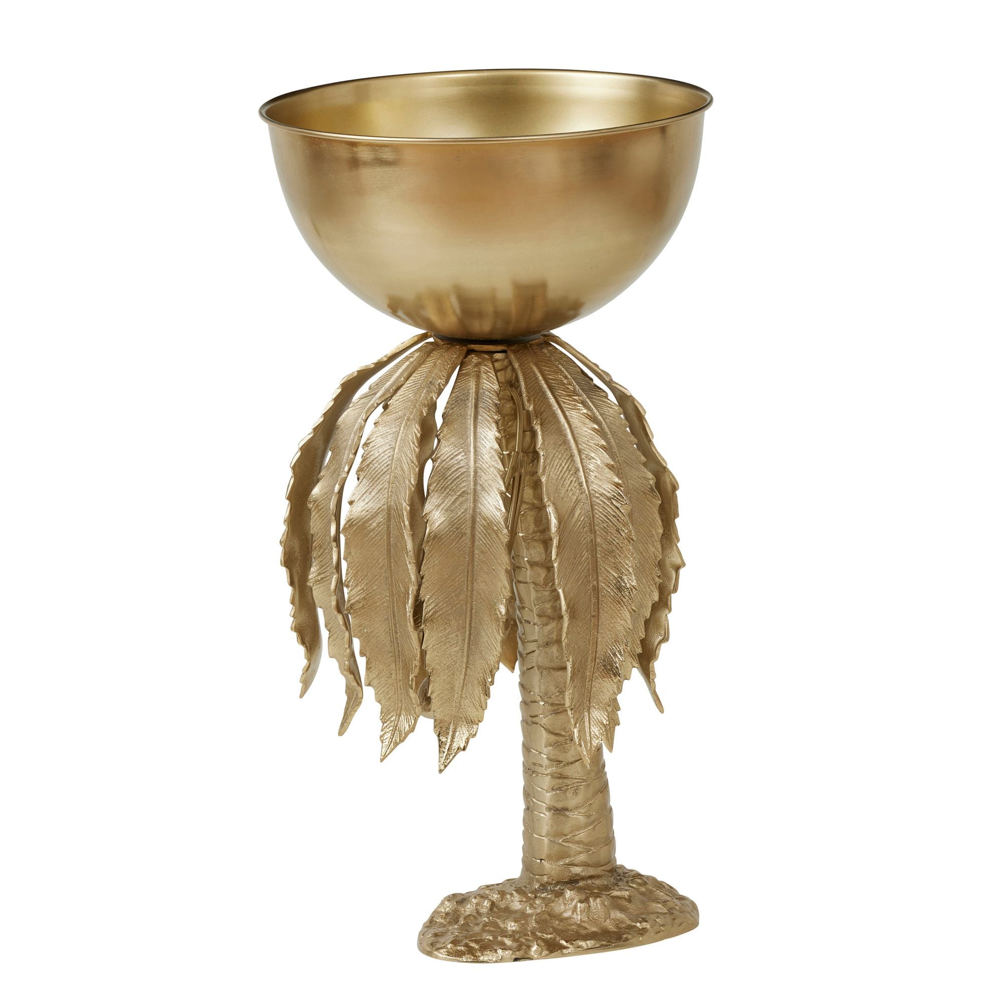 Assemble Palmae Metal Ice Bucket Gold