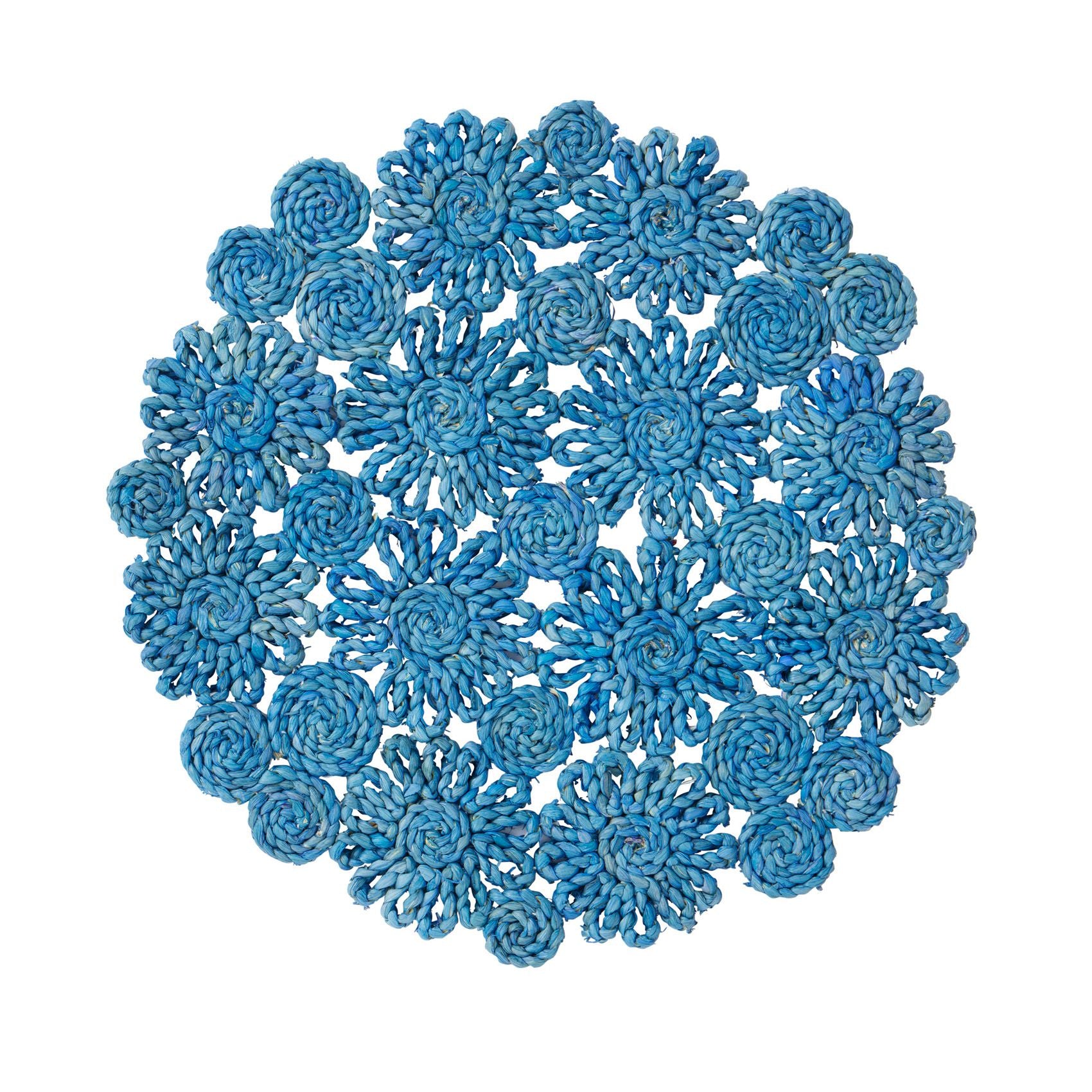 Assemble Felicity Husk Placemat Blue