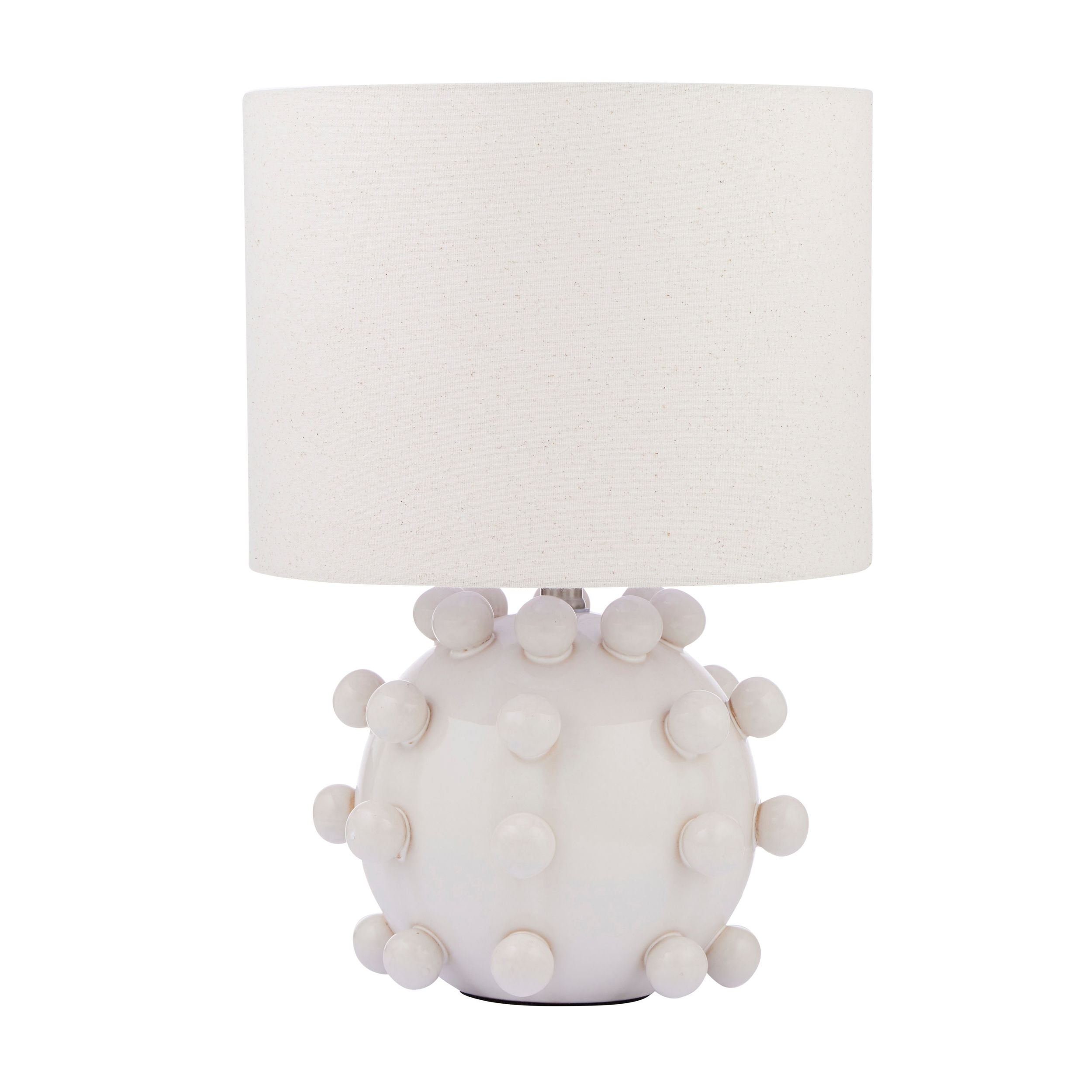 Coast To Coast Pip Ceramic Table Lamp Ivory