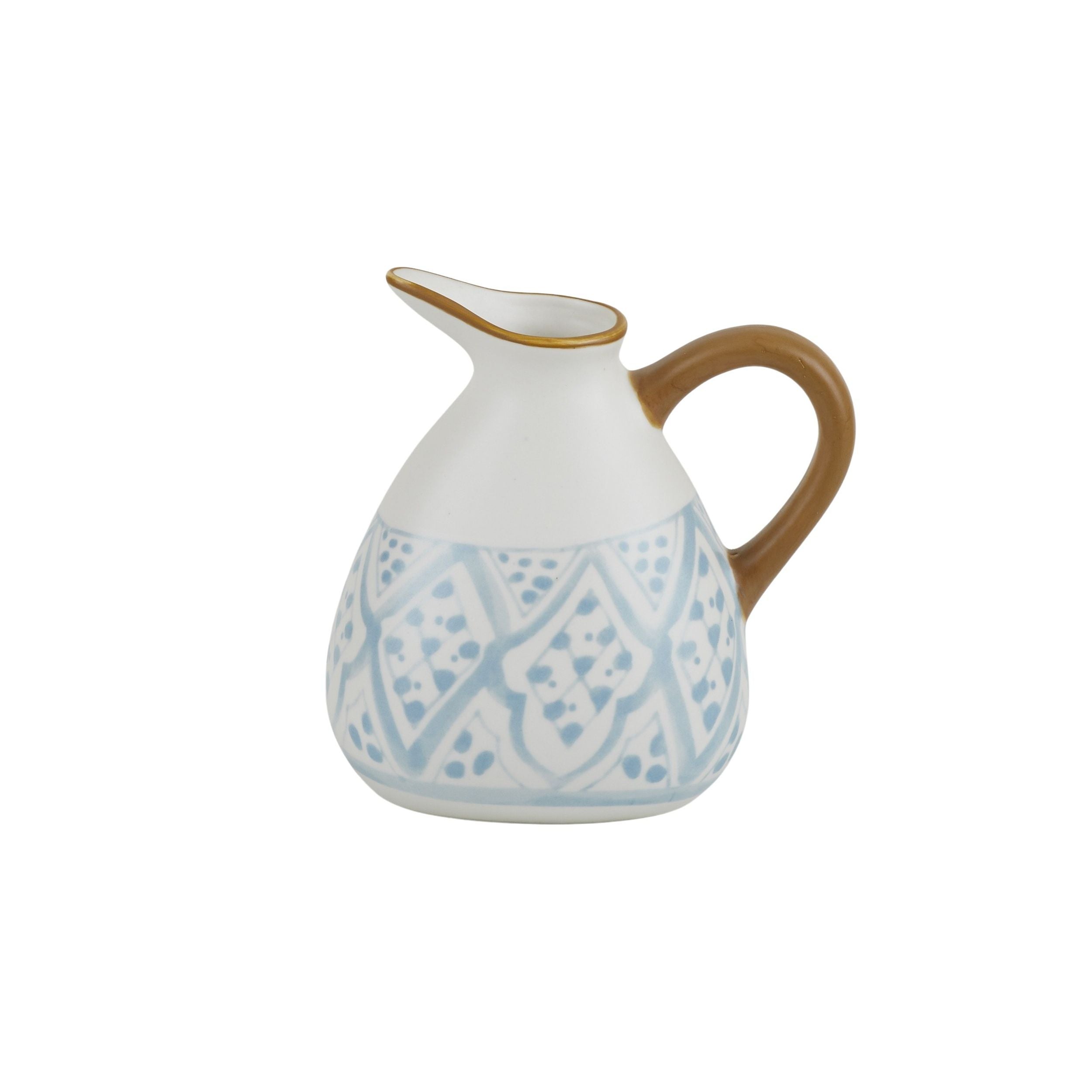 Assemble Aleah Ceramic Oil Bottle Blue