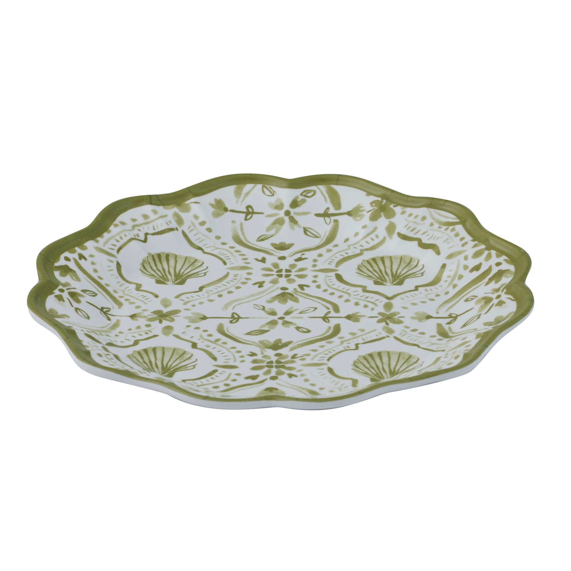 Assemble Costiera Melamine Plate Olive
