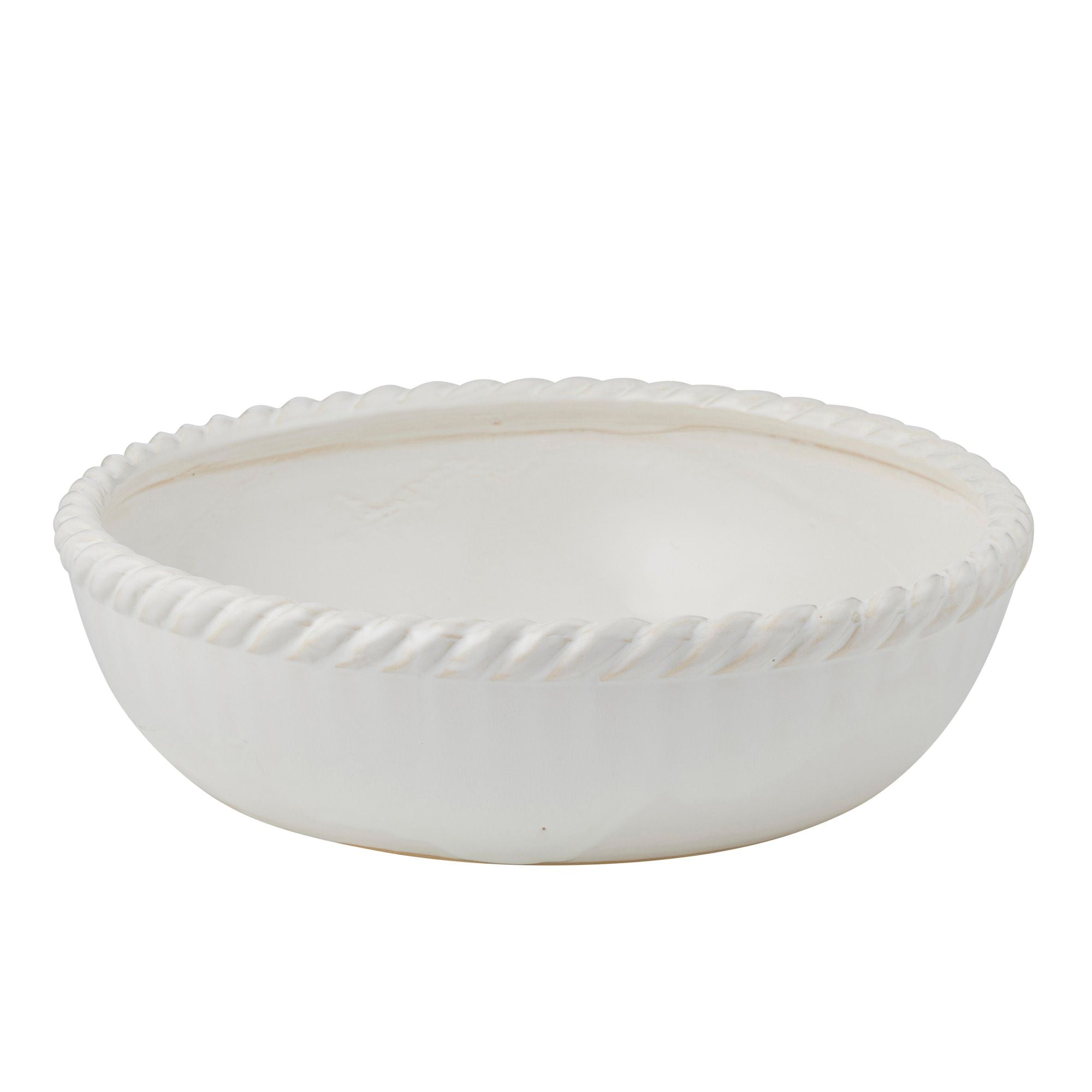 Coast To Coast Cordoba Ceramic Bowl White