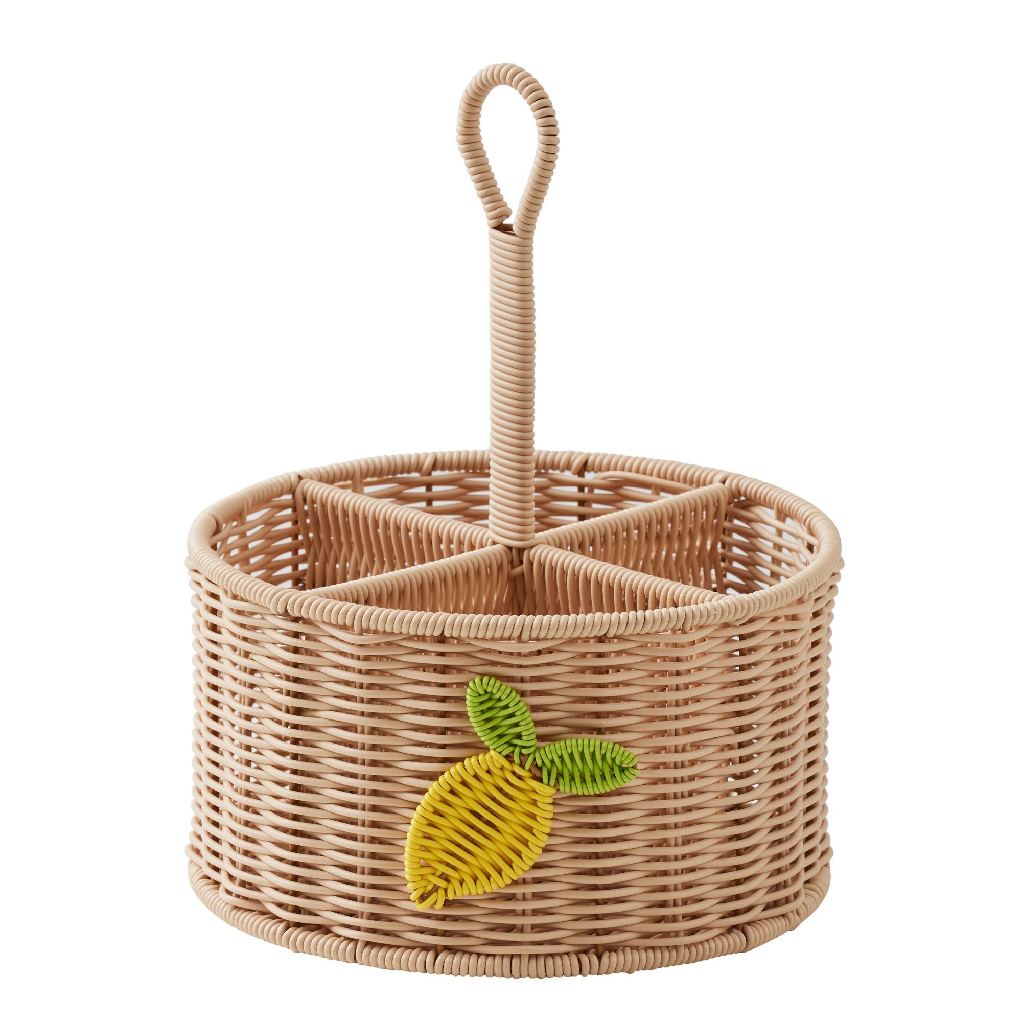 Assemble Citron Woven Caddy Yellow