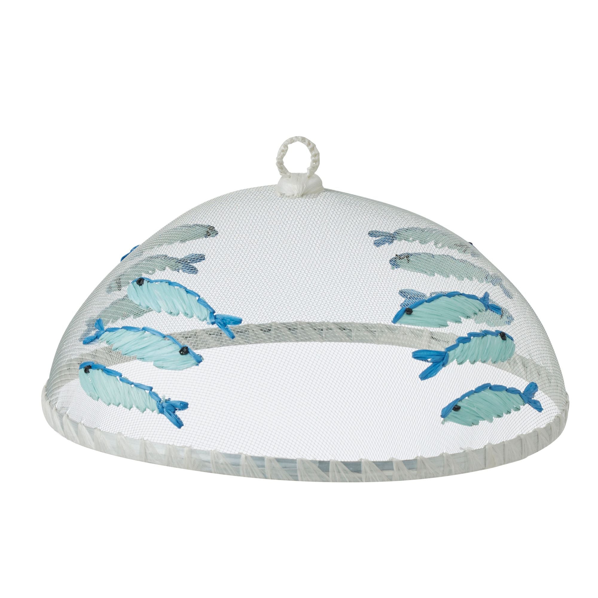 Assemble Sardines Mesh Food Cover Blue
