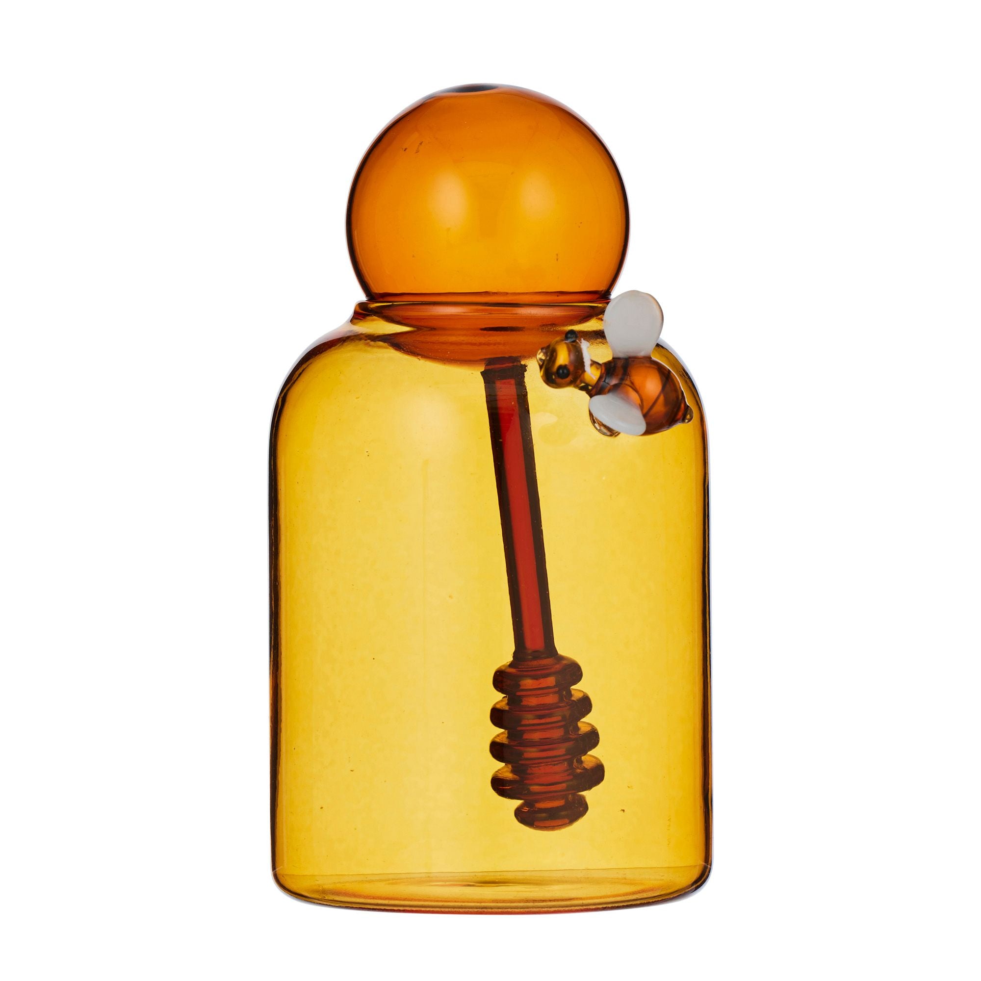 Assemble Bumble Bee Honey Jar Amber