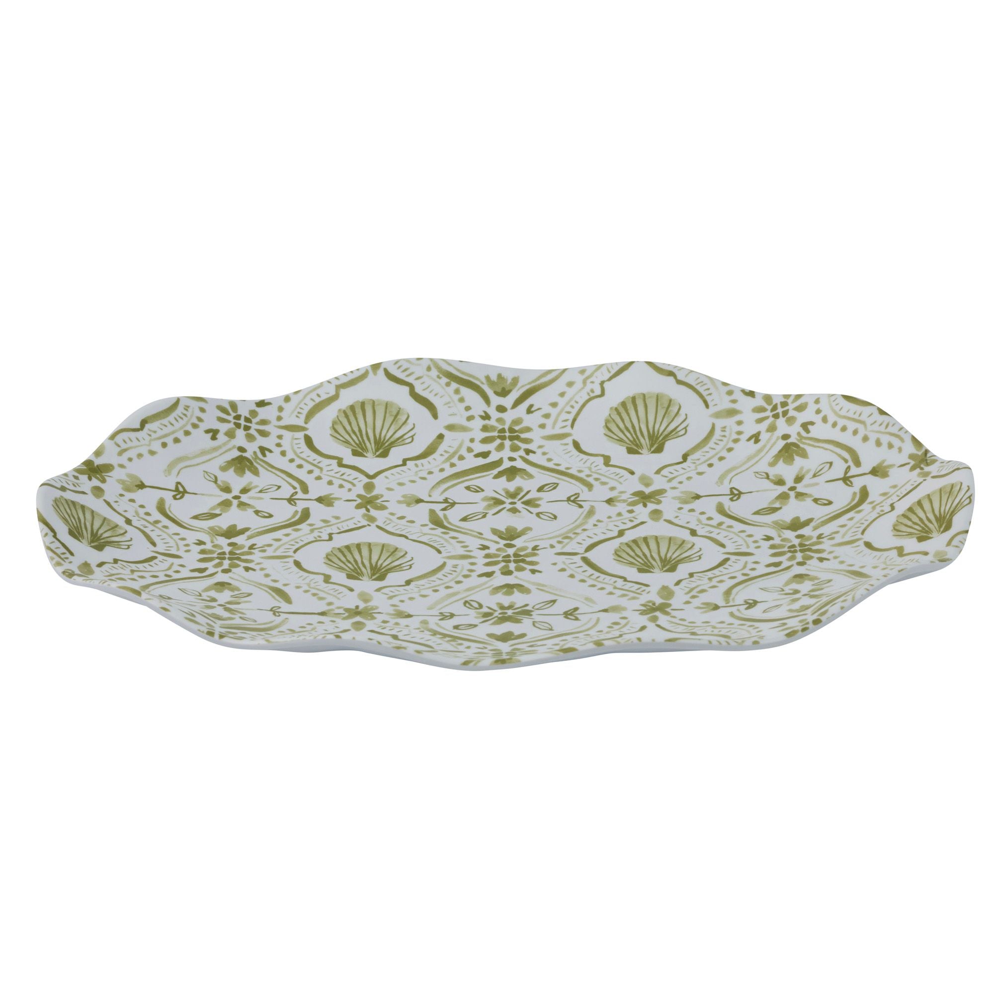 Assemble Costiera Melamine Platter 41x29cm Olive