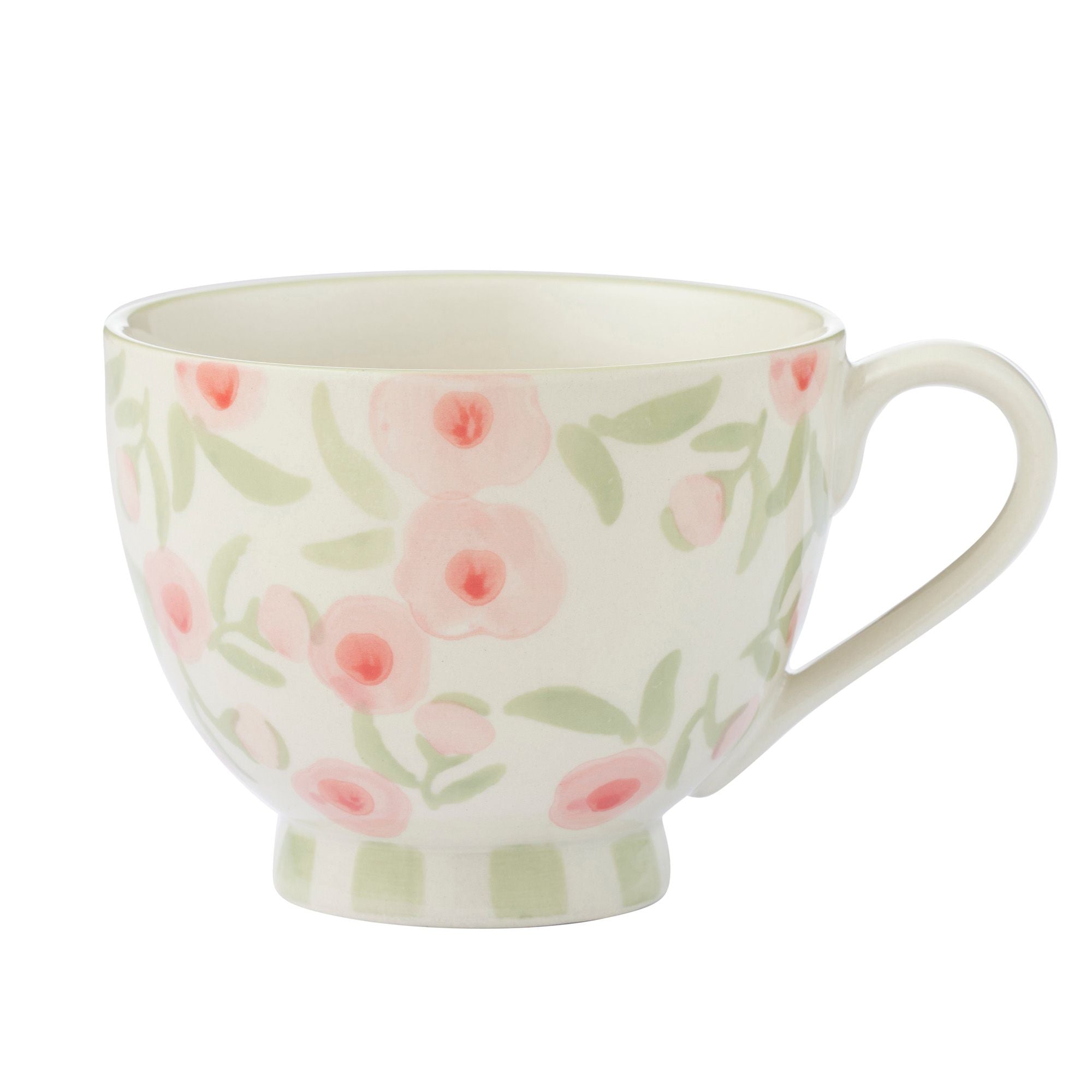 Assemble Lauren Ceramic Mug Green/Pnk