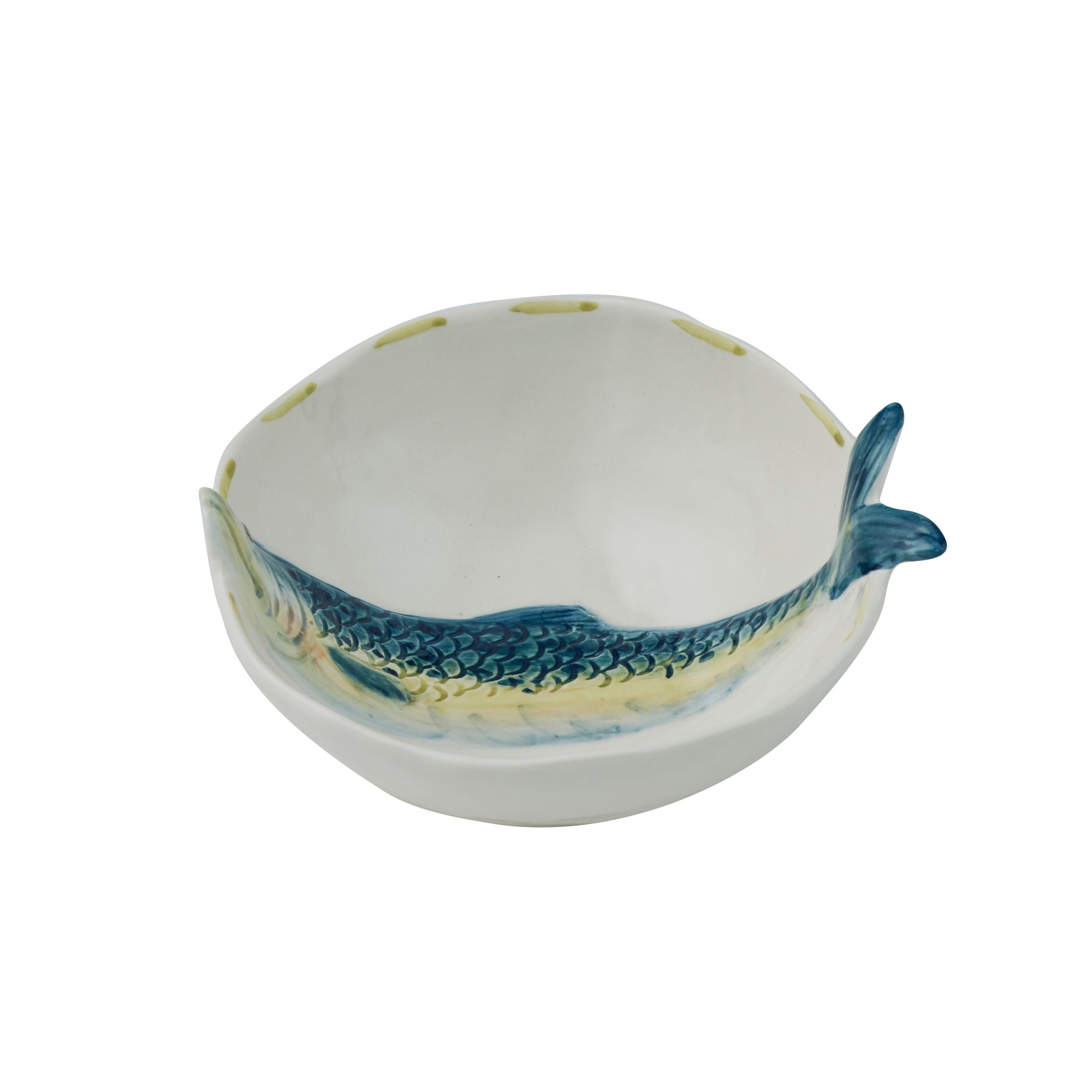Assemble Azur Round Ceramic Bowl