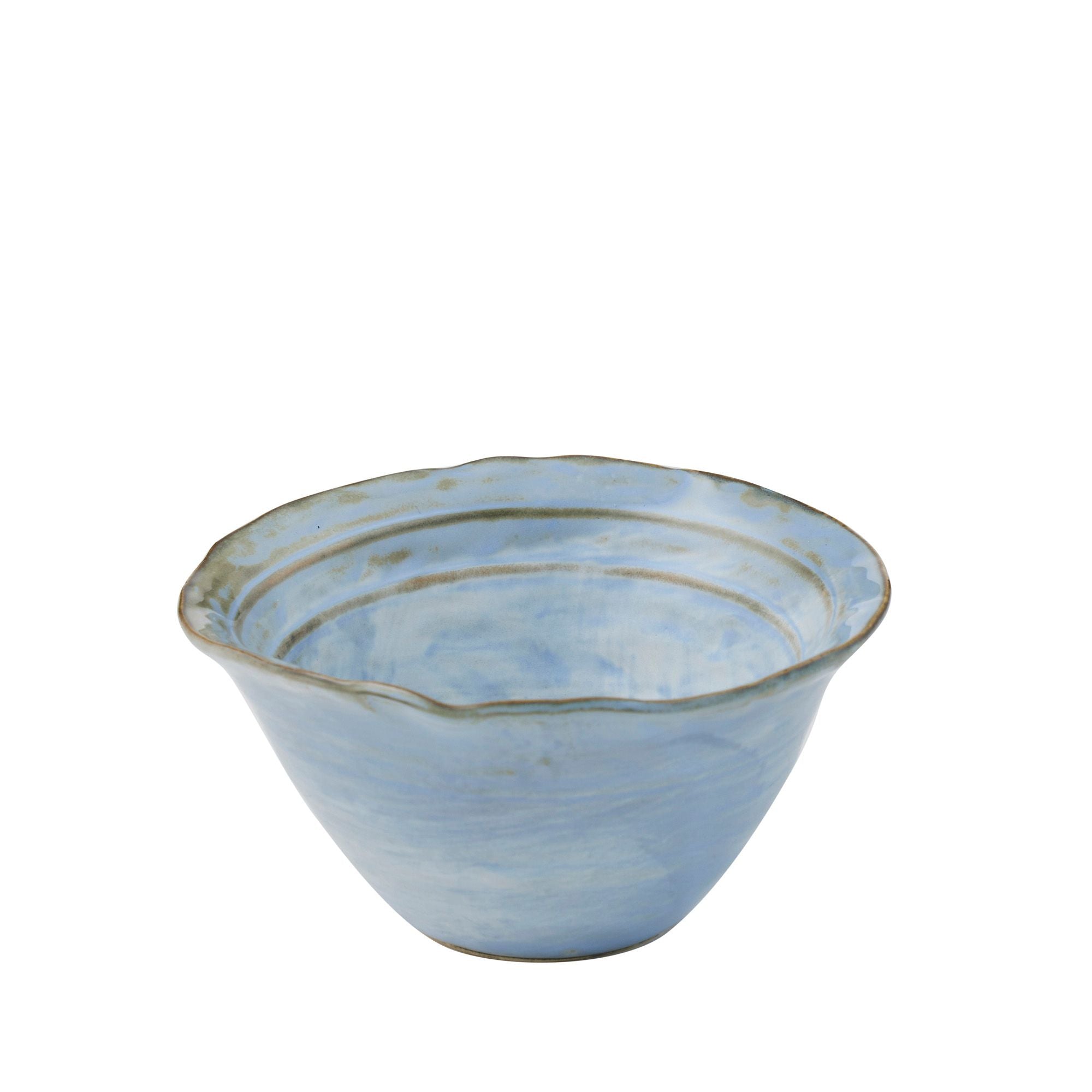 Assemble Acqua Ceramic Bowl Blue
