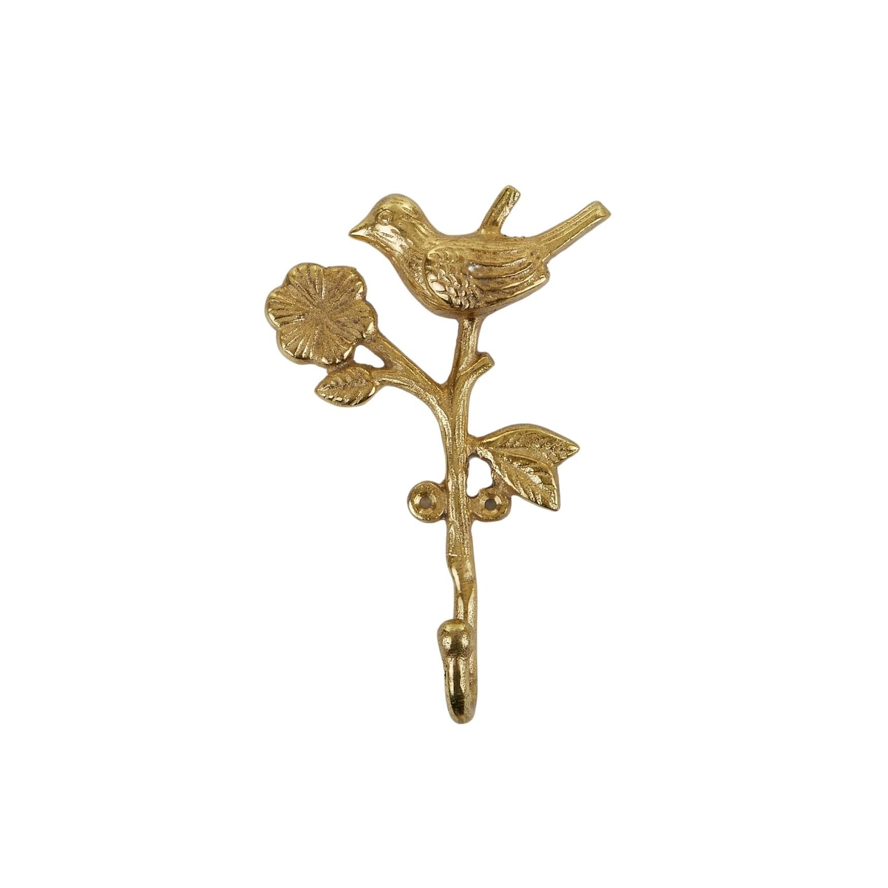 Coast To Coast Nancy Metal Wall Hook Gold