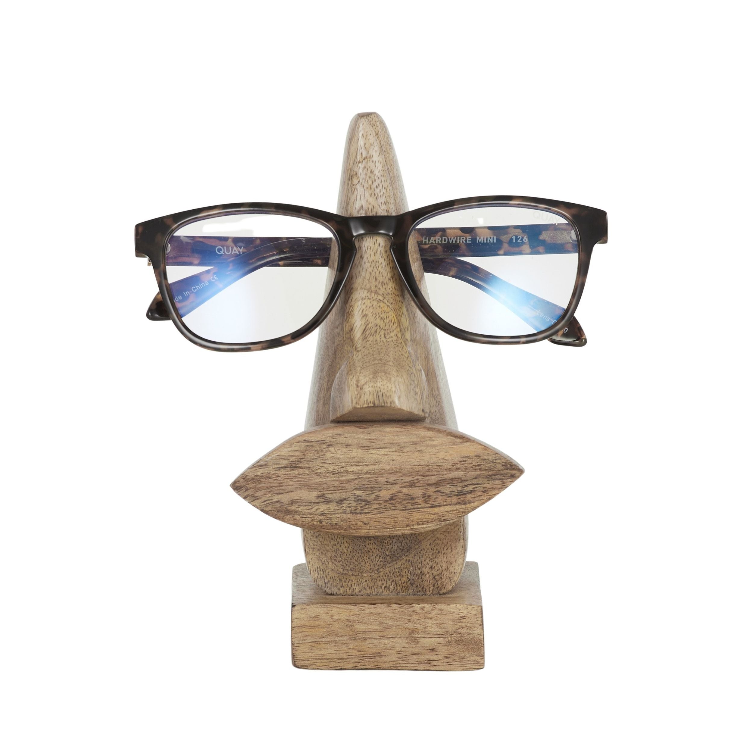 Coast To Coast Hers Wood Glasses Holder Natural