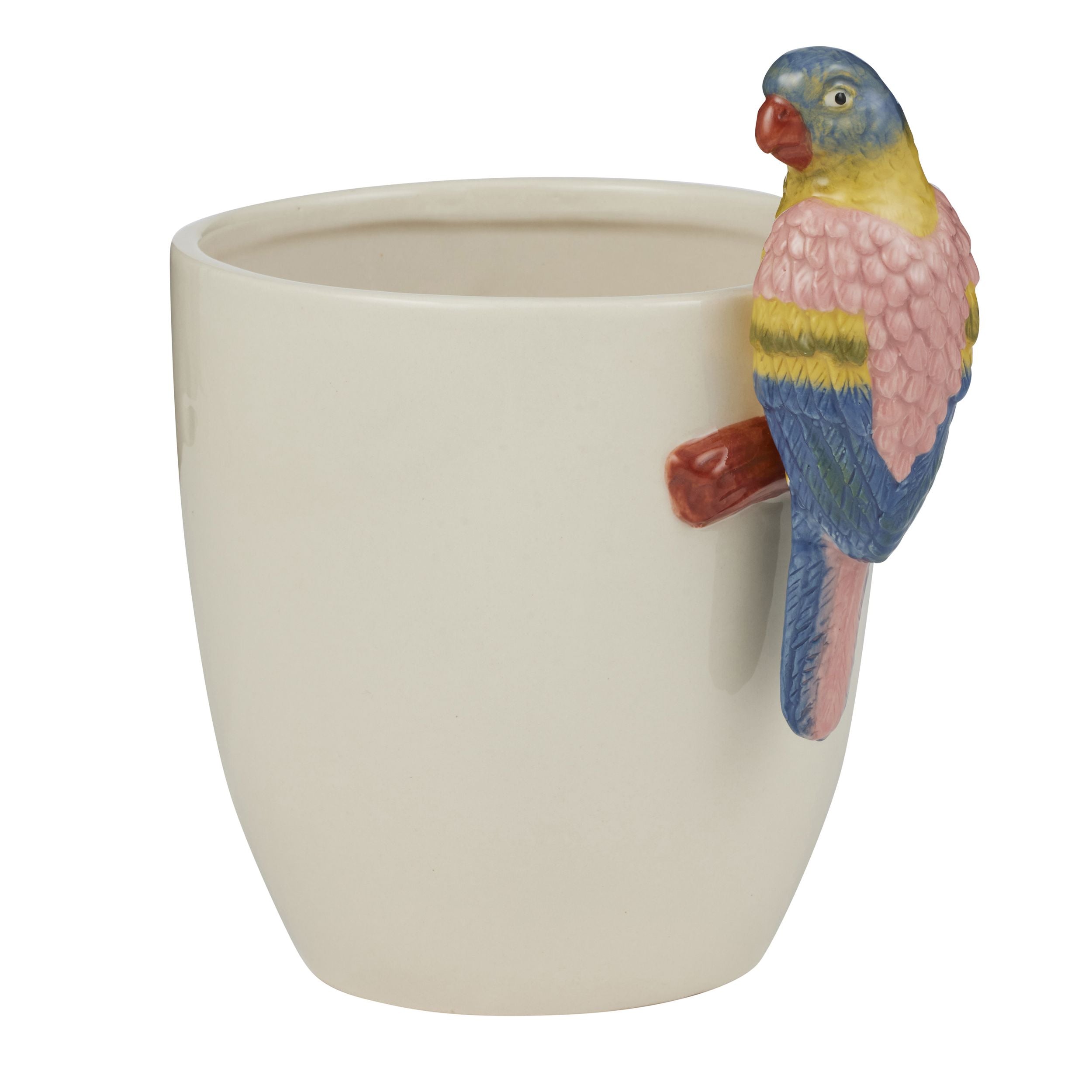 Coast To Coast Macaw Ceramic Pot Multi