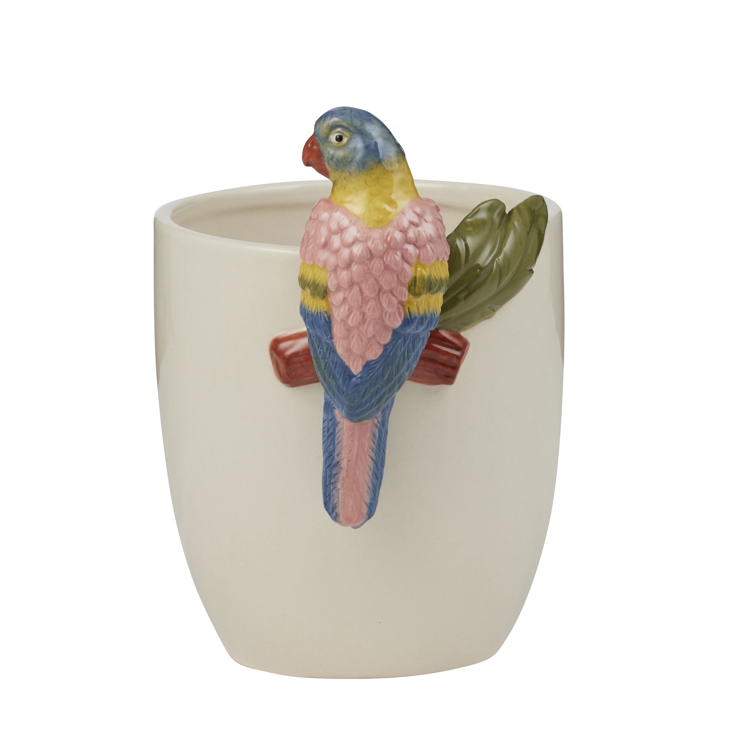 Coast To Coast Macaw Ceramic Pot Multi