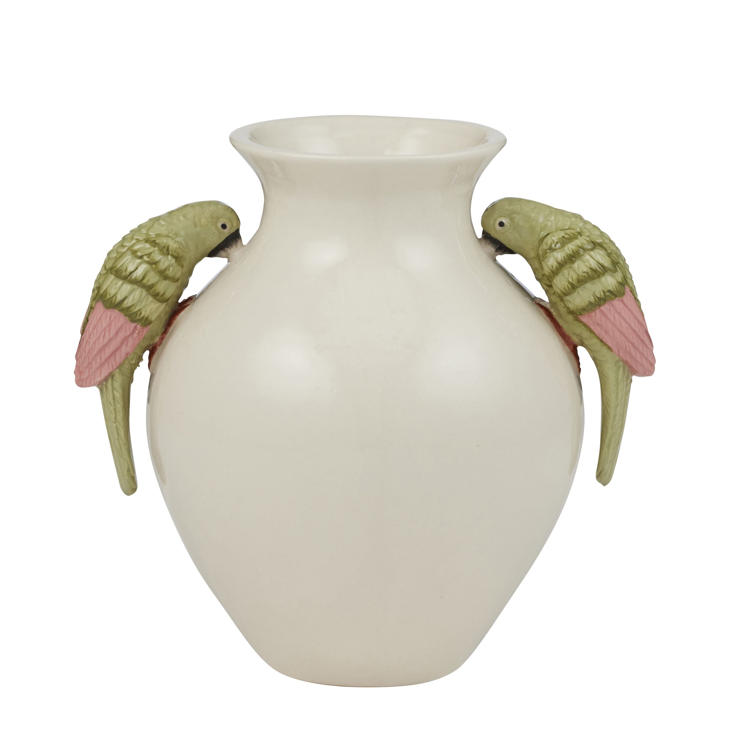 Coast To Coast Macaw Ceramic Vase 20x15x18.5cm Multi