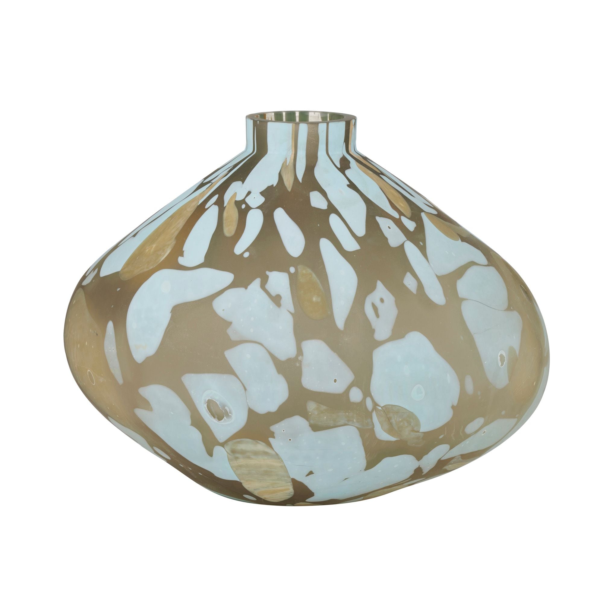 Coast To Coast Agra Glass Vase 40x33x35cm Natural