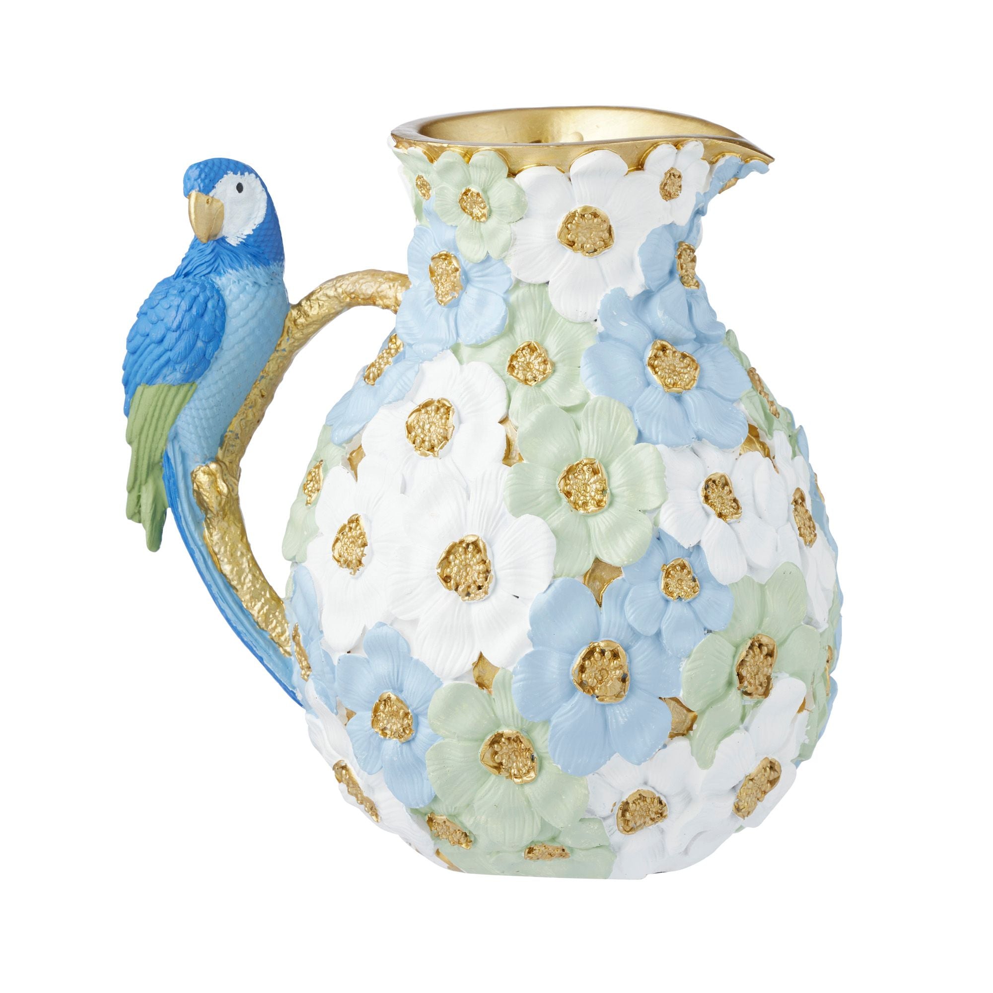 Coast To Coast Robin Resin Jug Multi