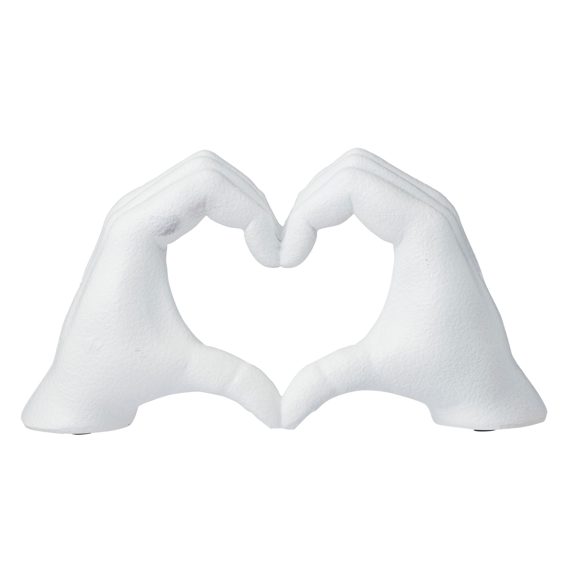 Coast To Coast Heart Hands Resin Sculpture