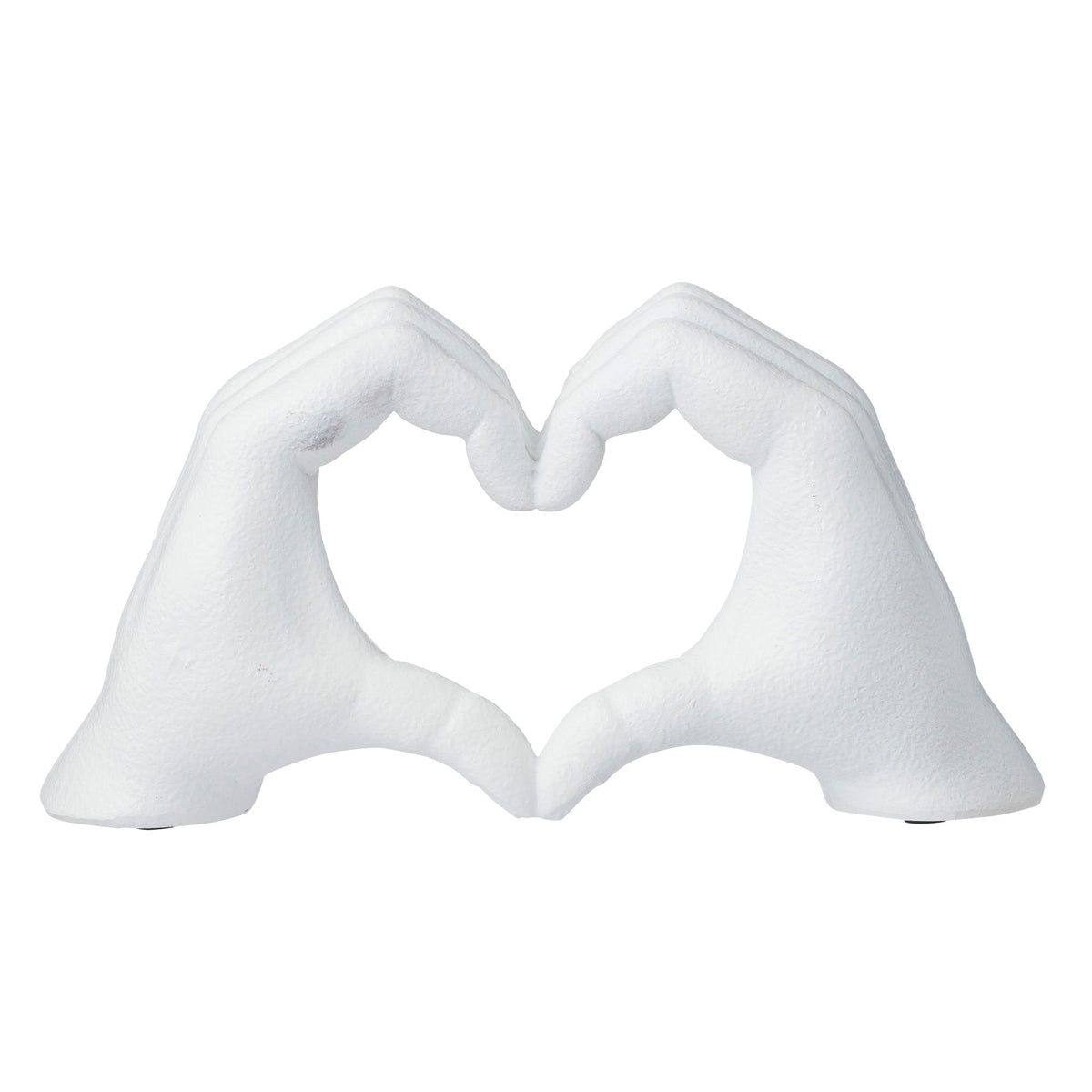 Coast To Coast Heart Hands Resin Sculpture
