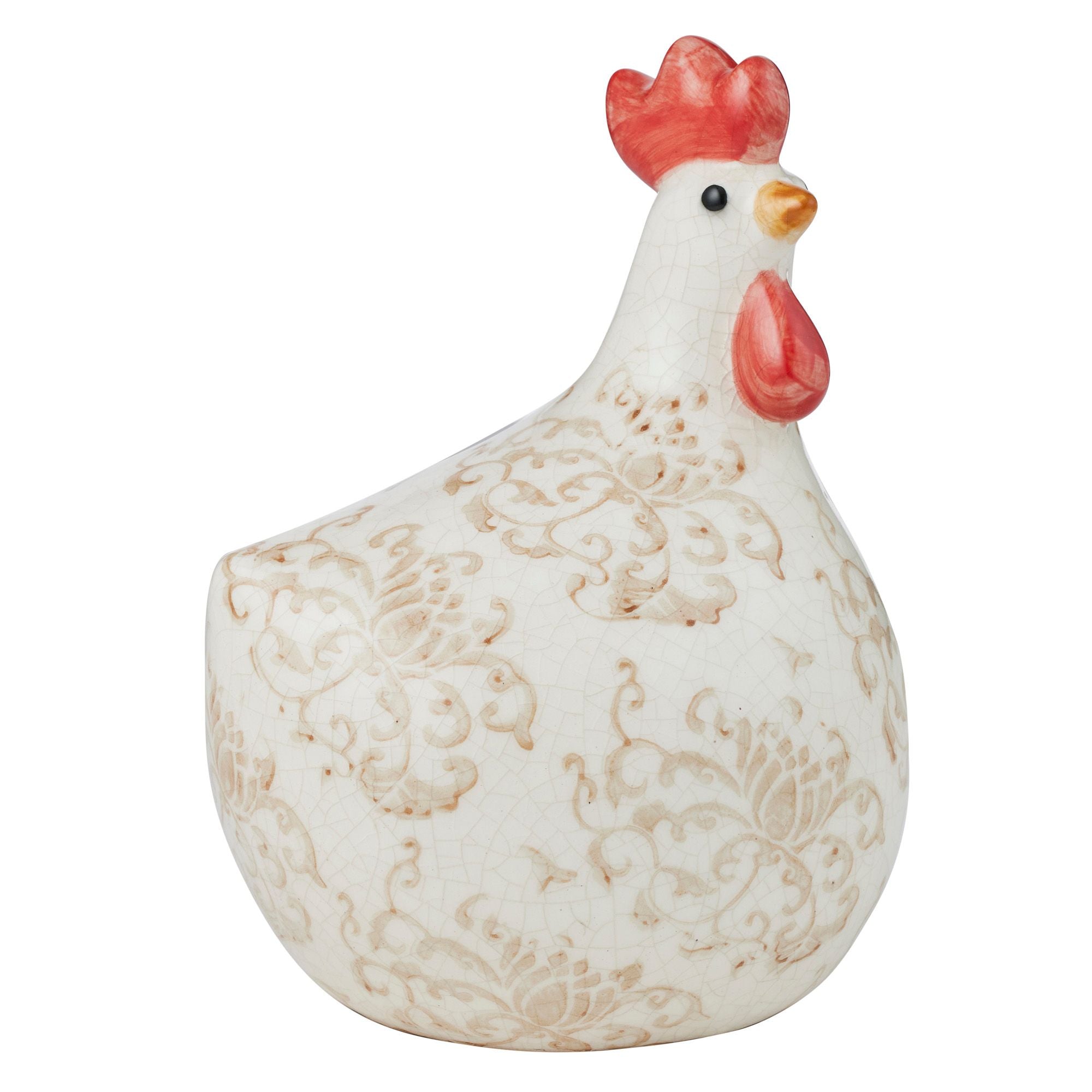 Coast To Coast Hilda Ceramic Chook Sculpture 15.5x22cm