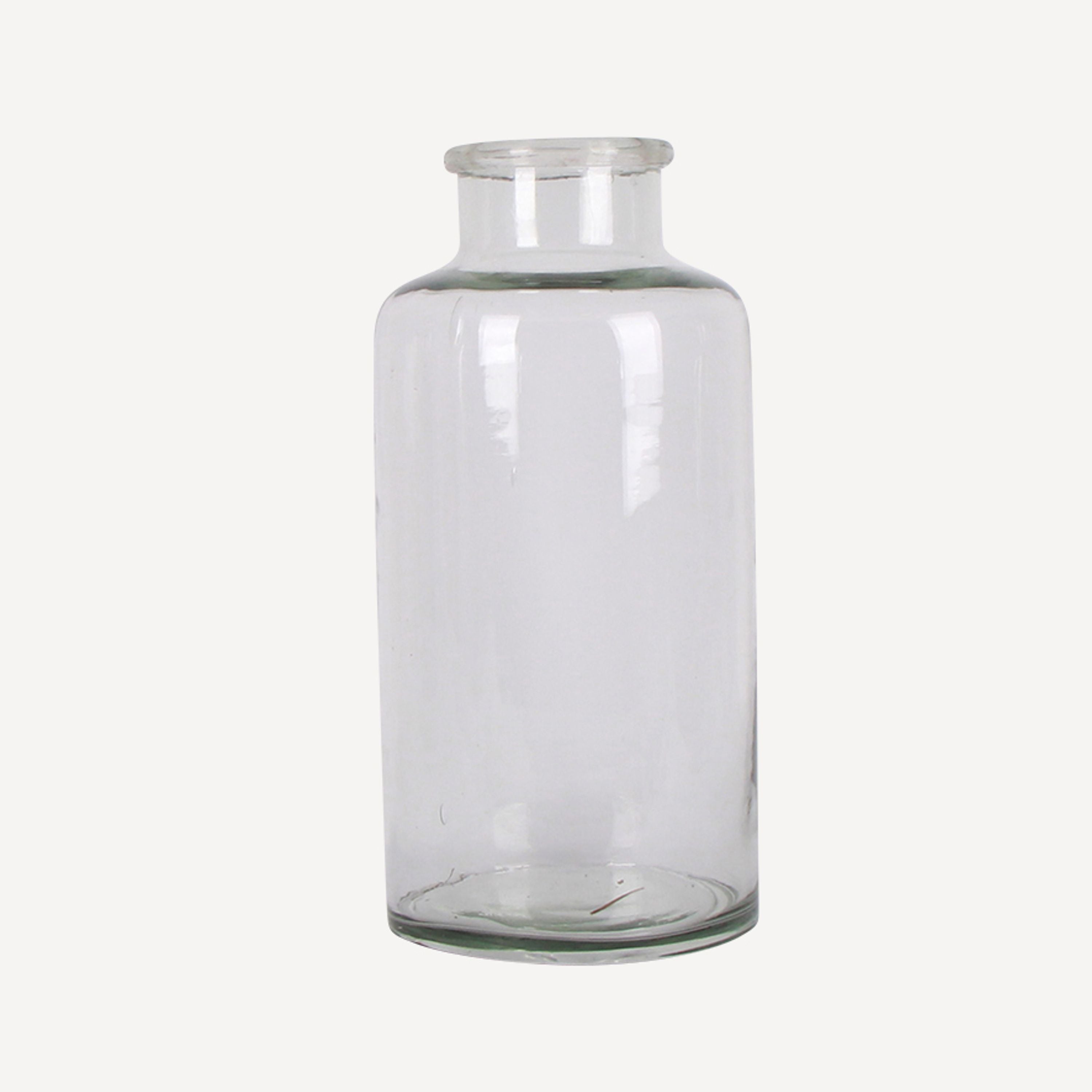 French Country Cassis Clear Vase