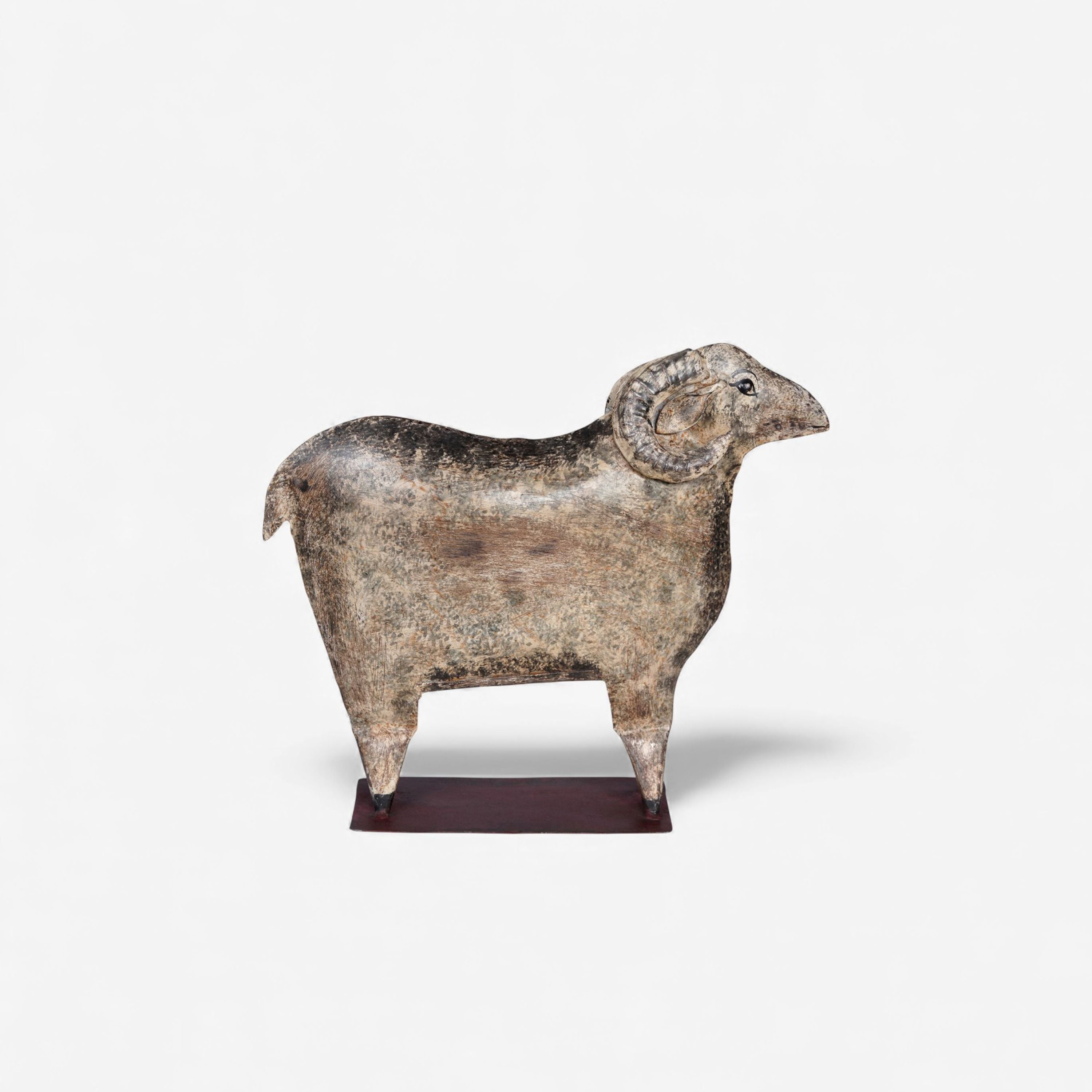 French Country Hand Painted Sheep