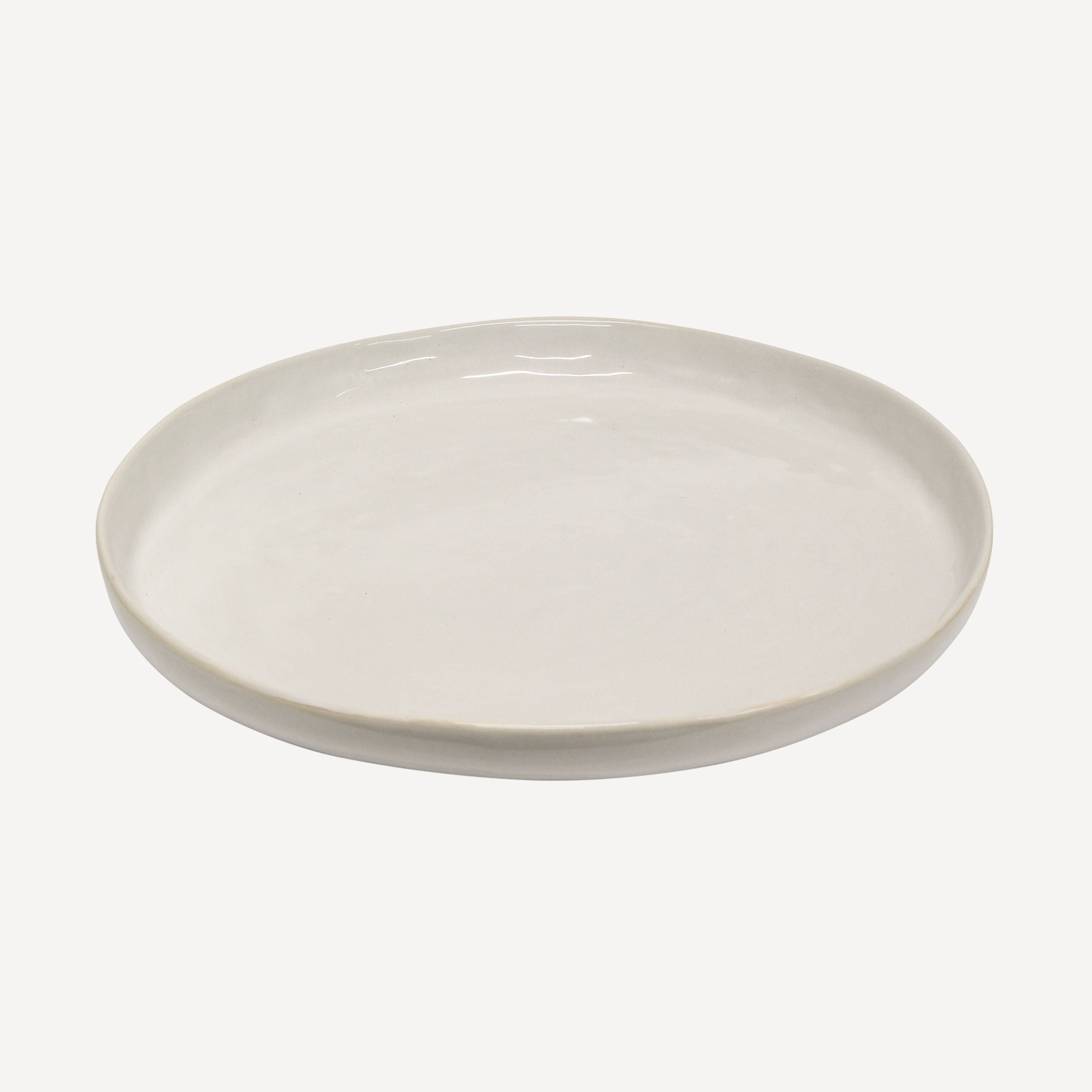 French Country Franco White Large Platter