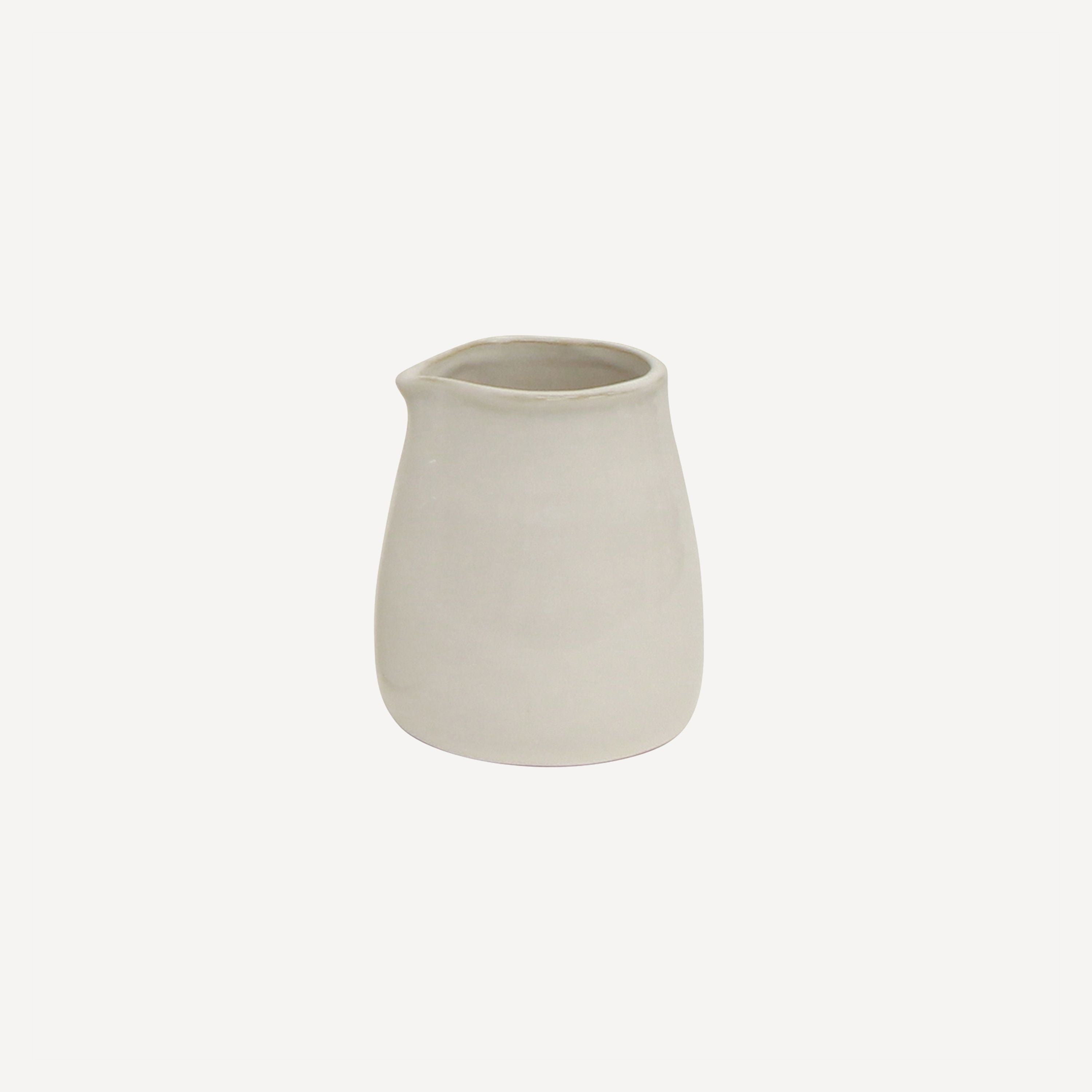 French Country Franco Rustic White Creamer