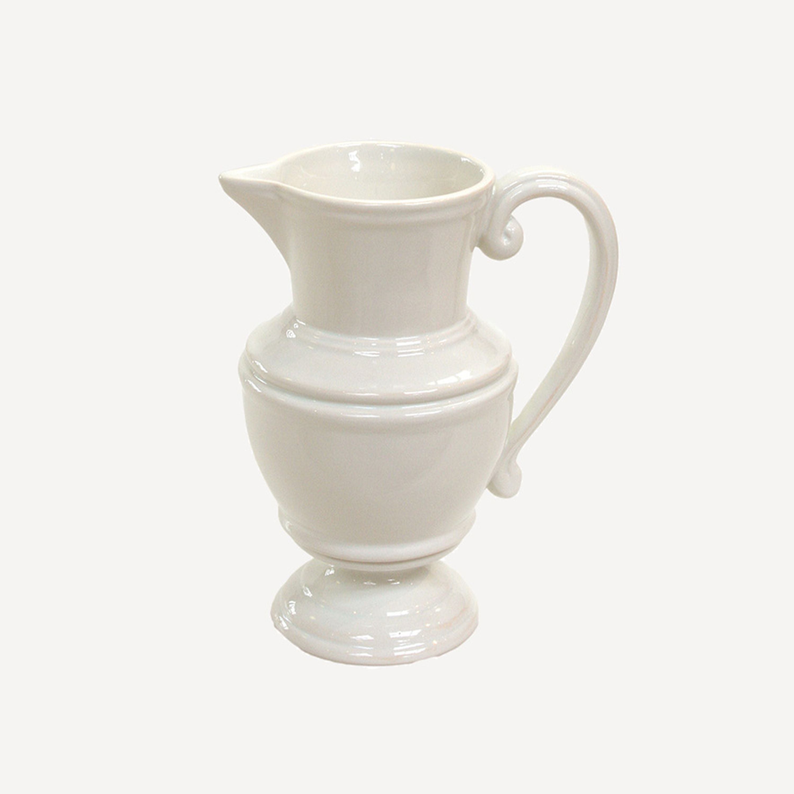 French Country White Jug Small