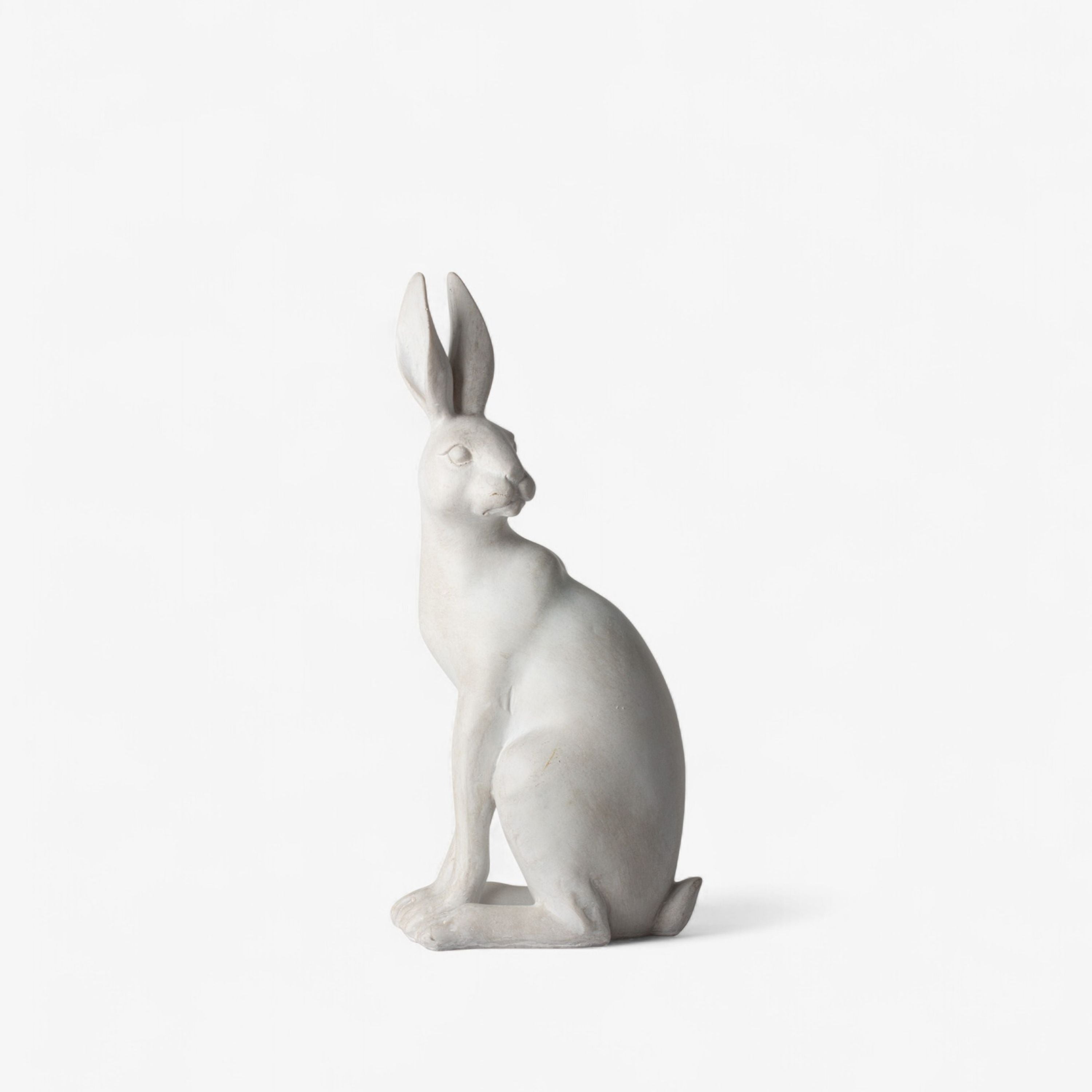 French Country Harold the Hare Turning White