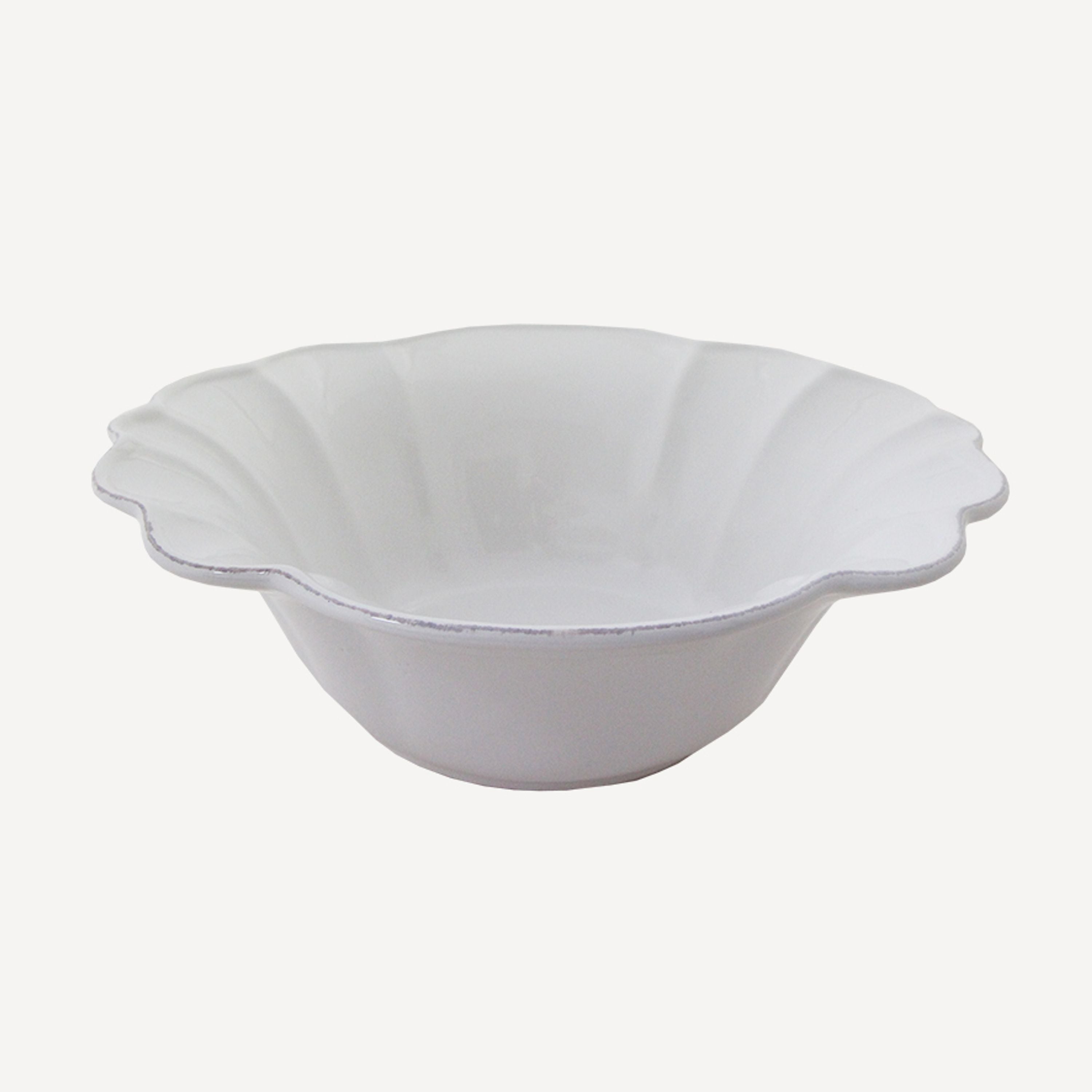 French Country Vienna Stoneware Round Salad Bowl Small