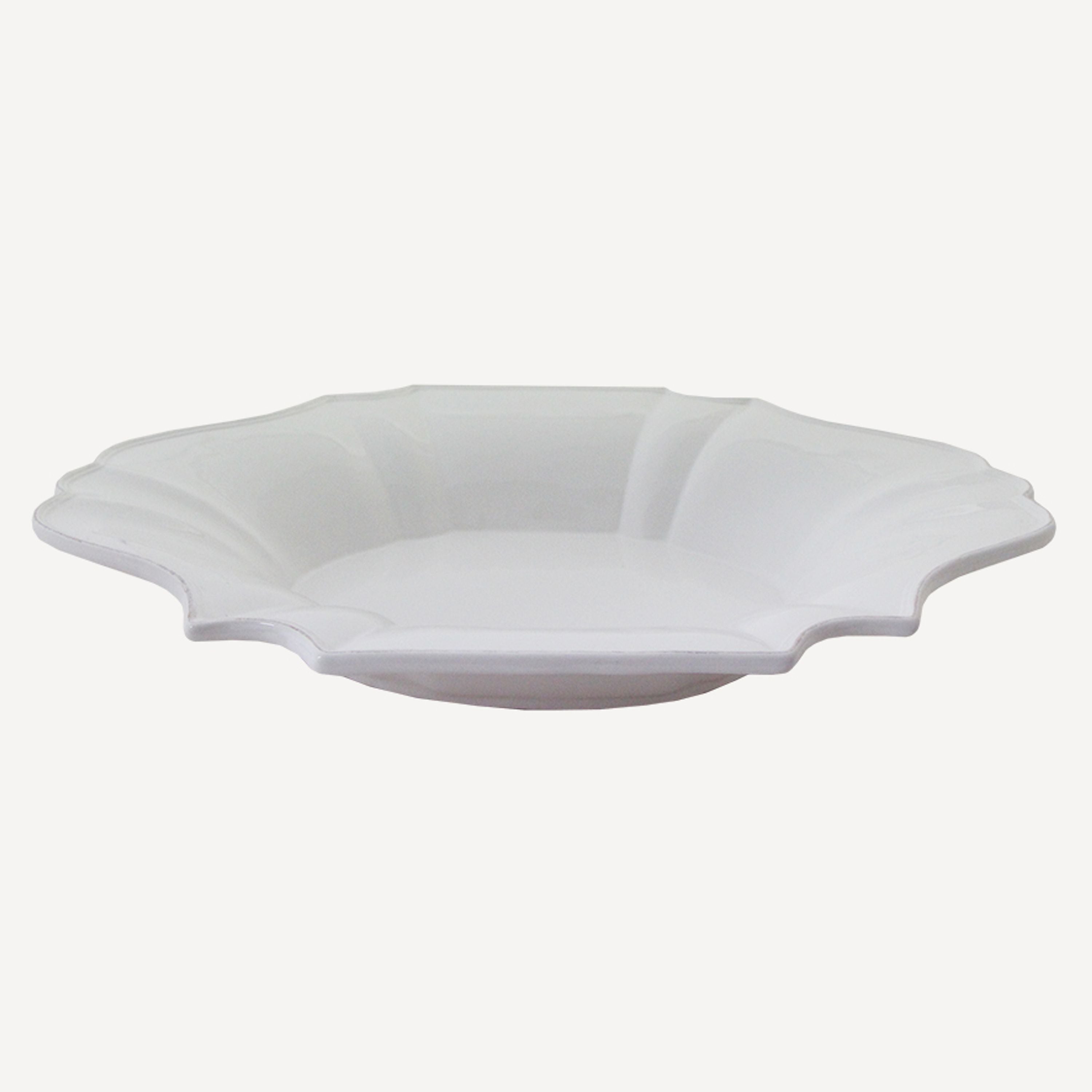 French Country Vienna Stoneware Oval Salad Bowl