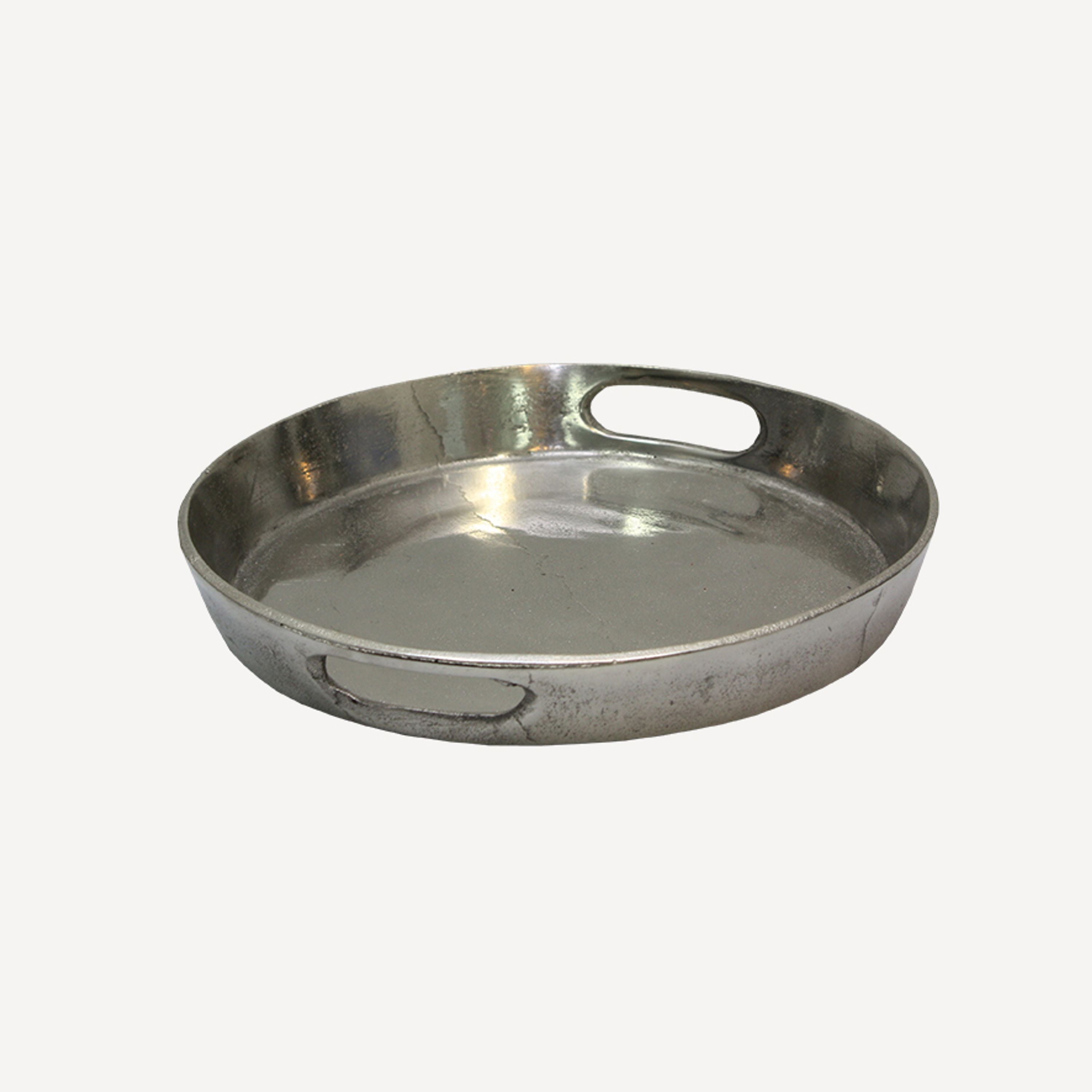French Country Deep Round Tray Small