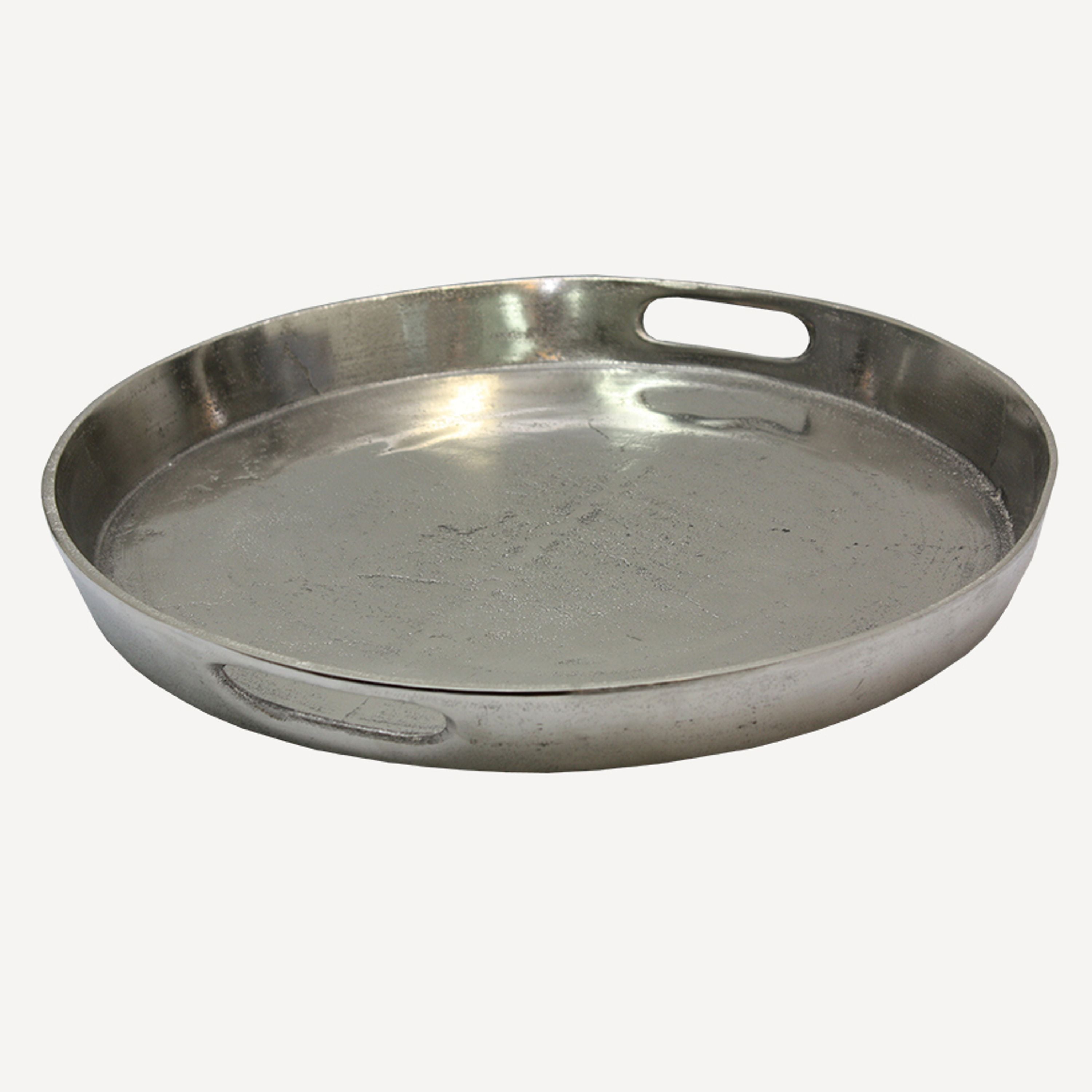 French Country Deep Round Tray Large