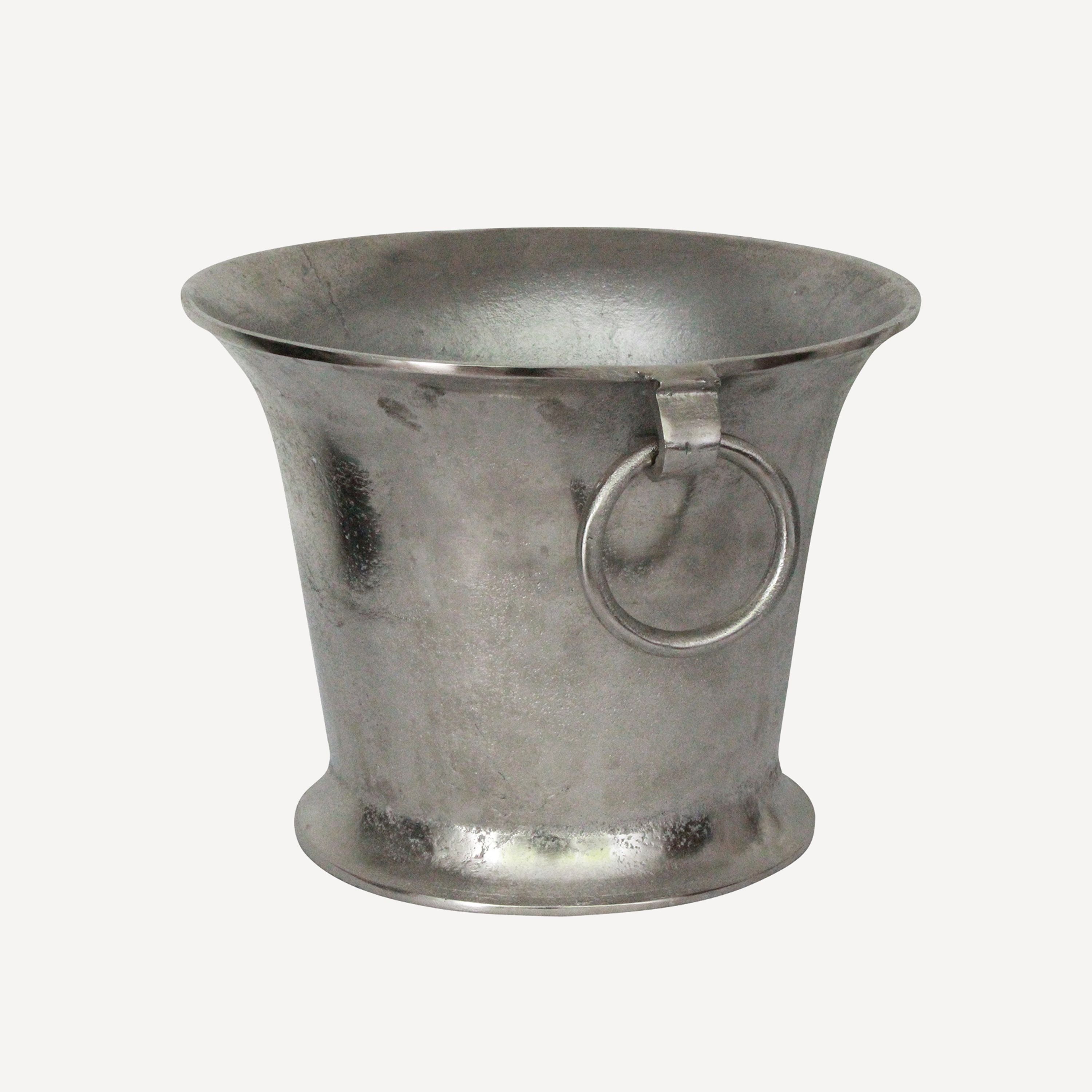 French Country Ring Silver Champagne Bucket