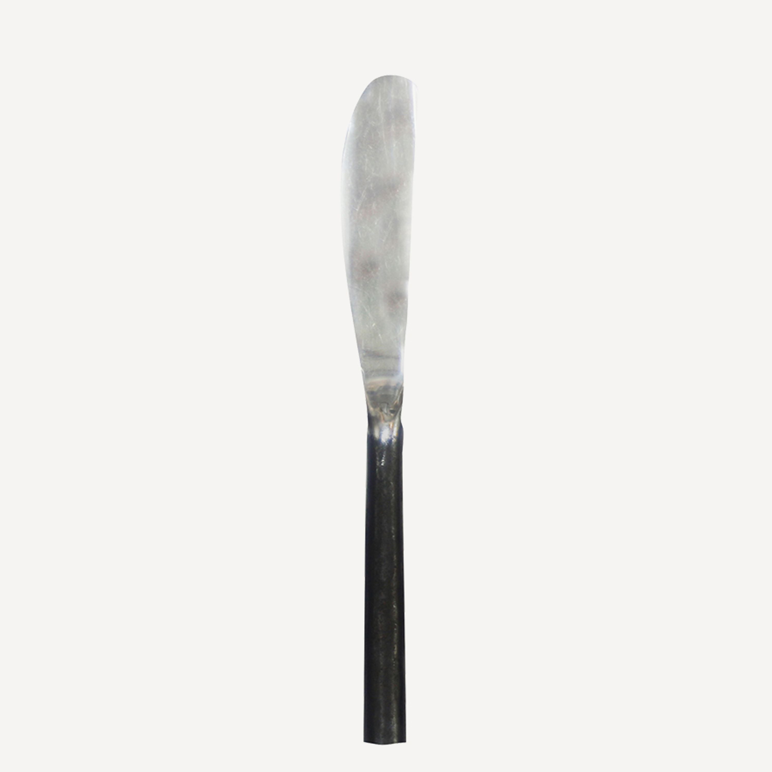 French Country Black Handle Butter Knife