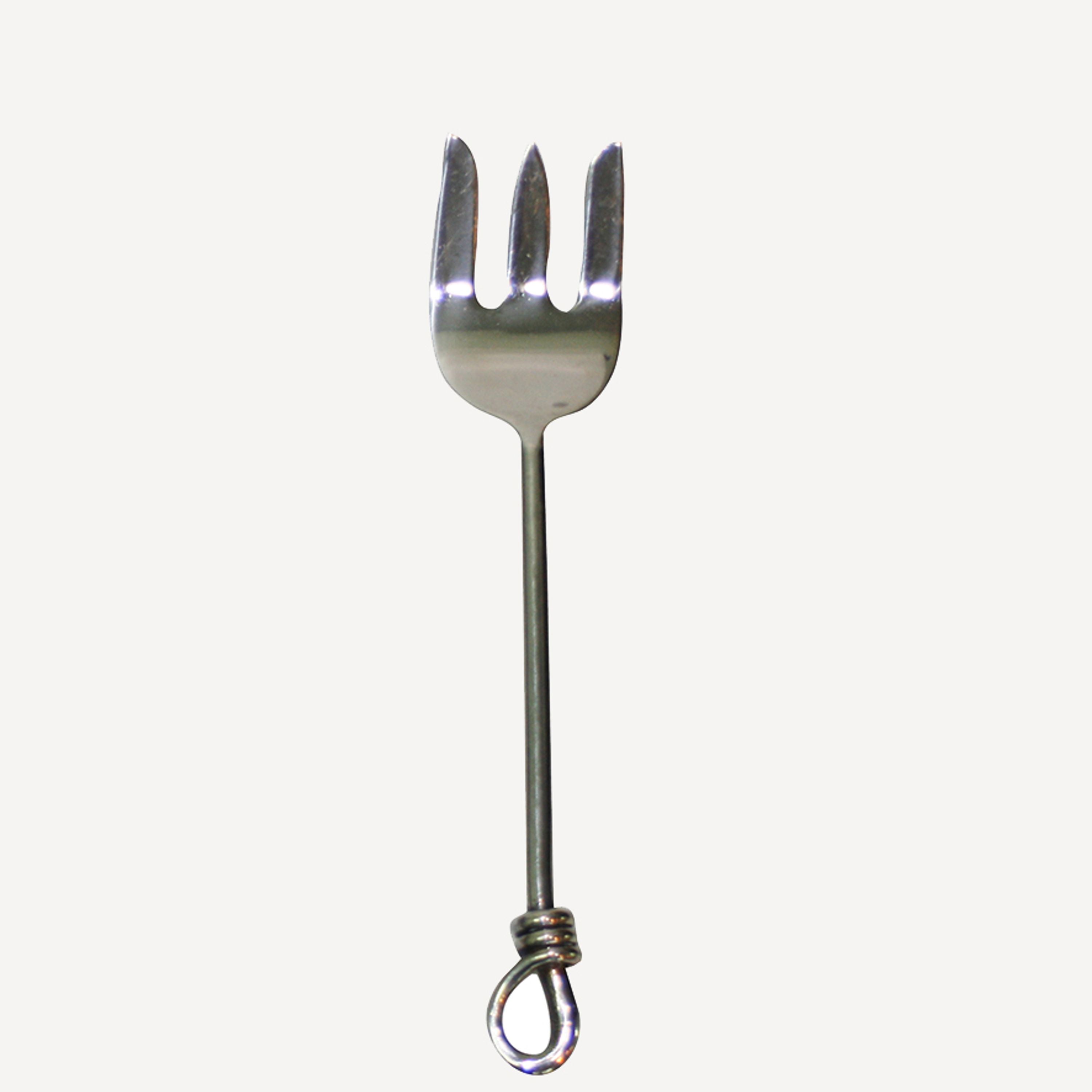 French Country Knot Serving Fork Small