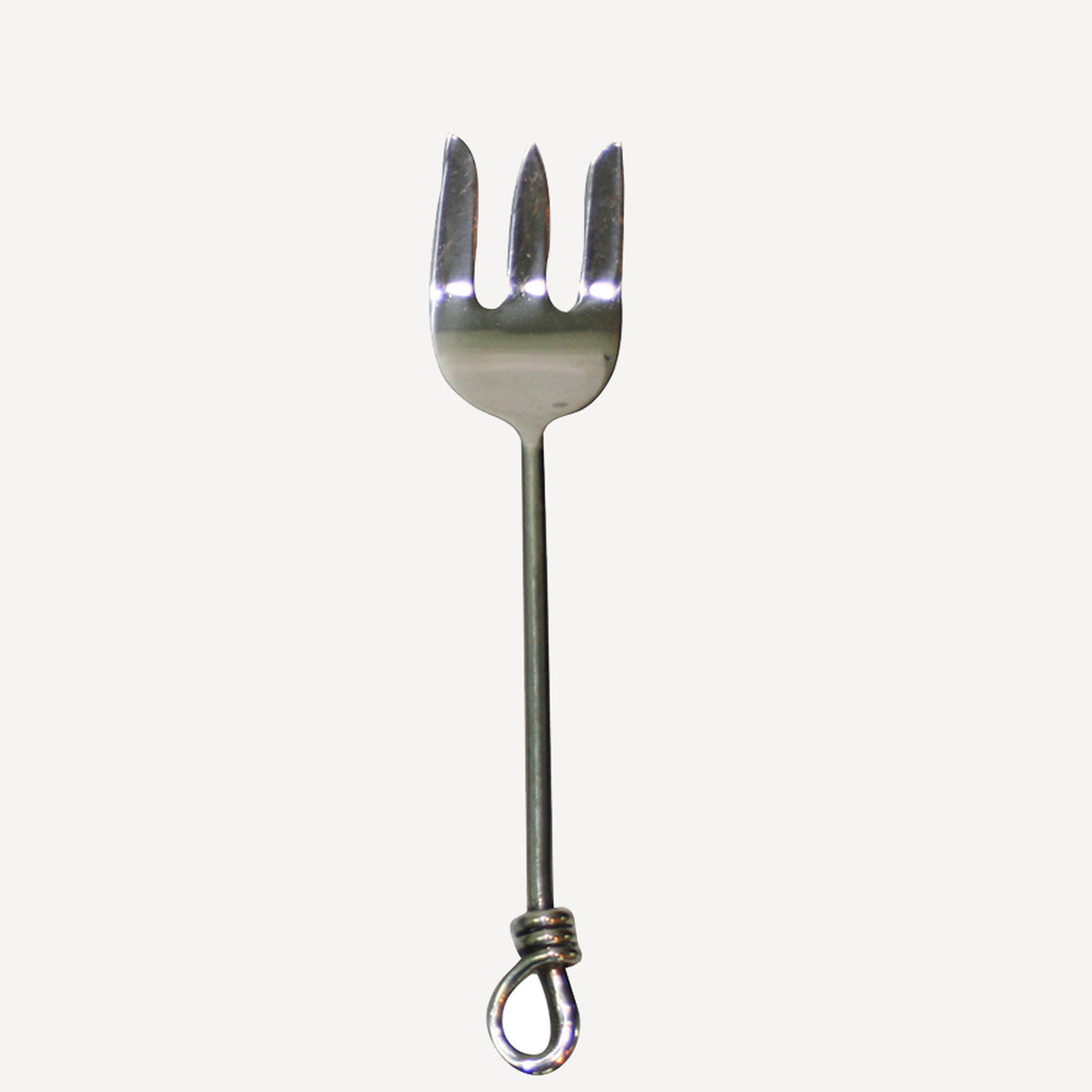 French Country Knot Serving Fork Small