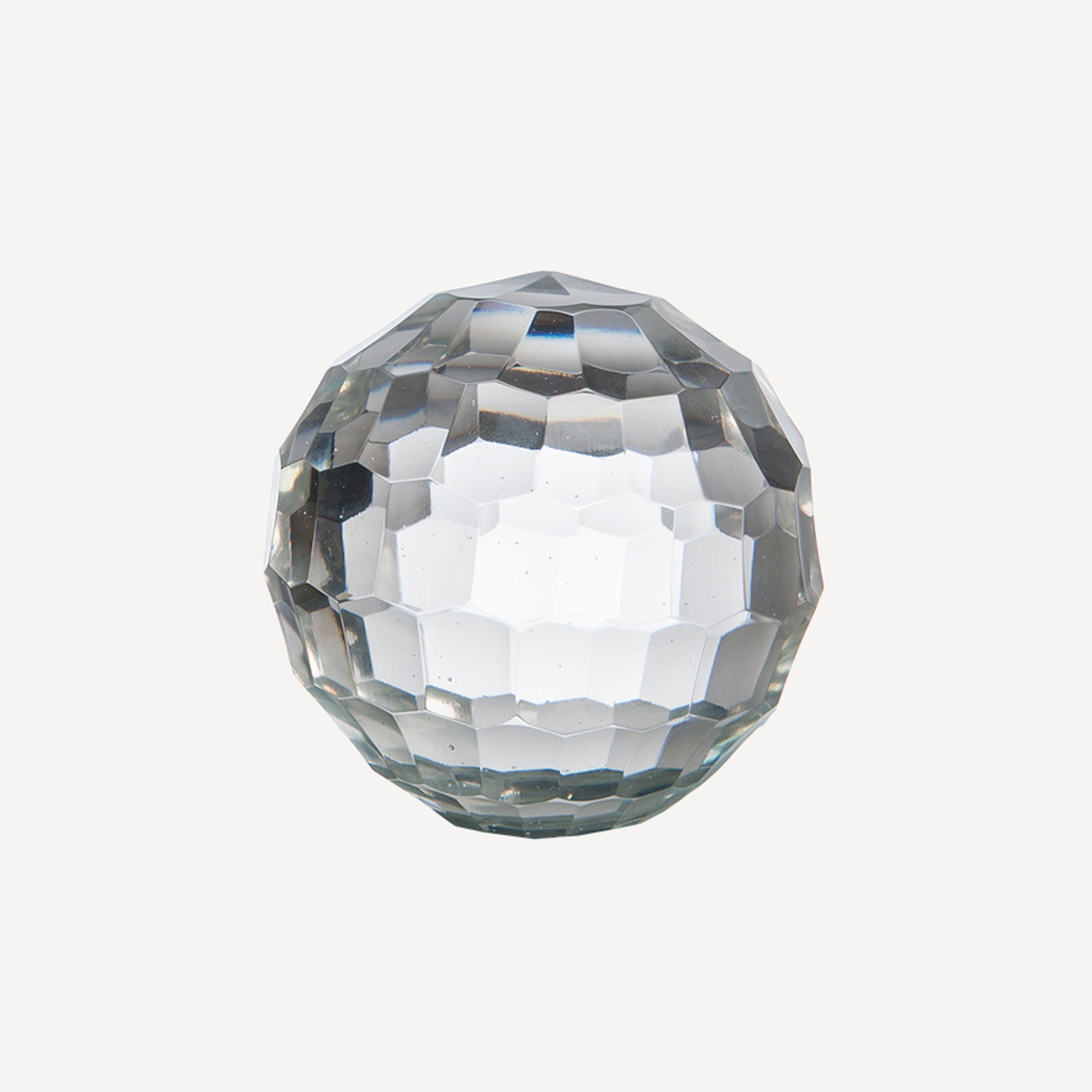 French Country Honeycomb Glass Ball 10cm