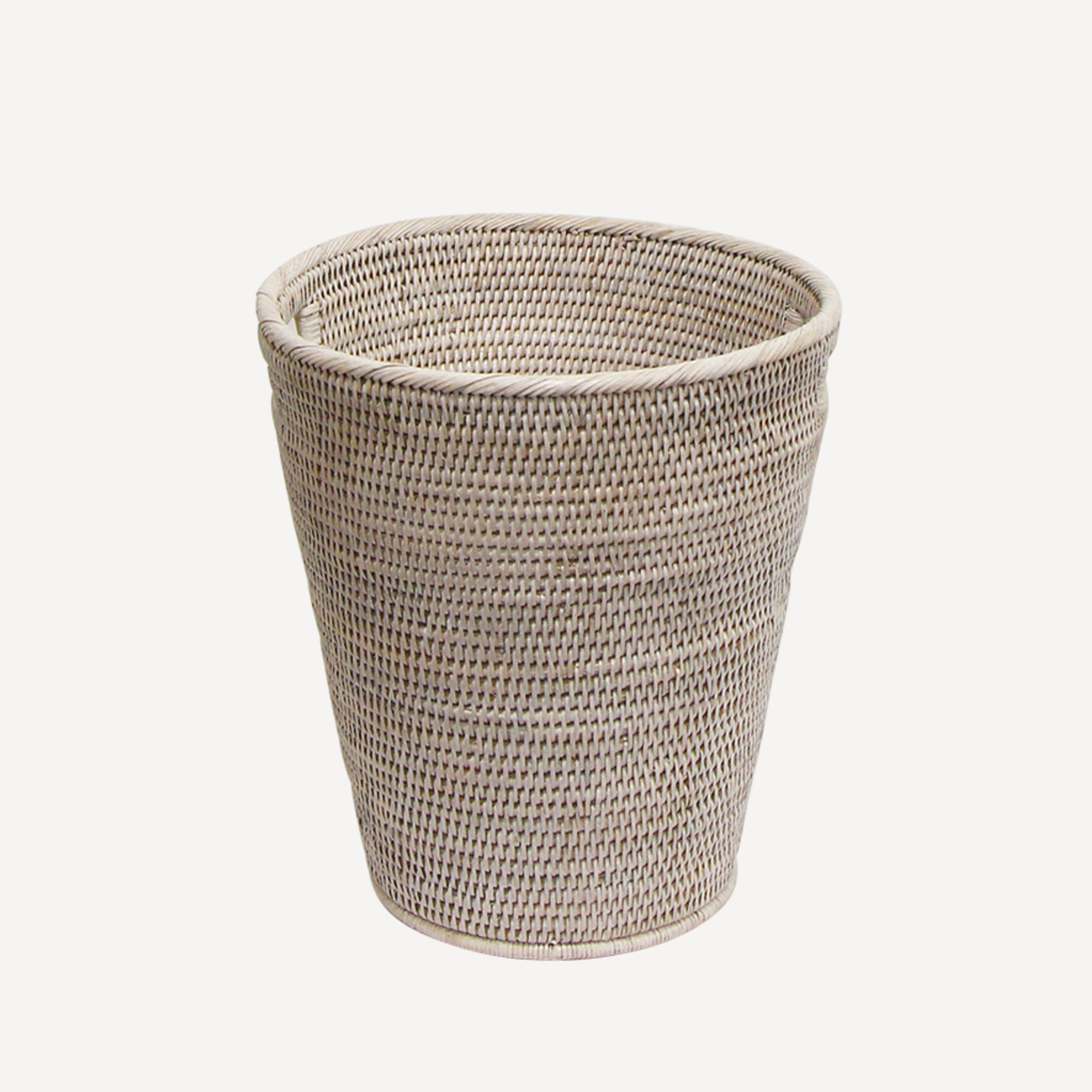 French Country Geneva Round Waste Basket