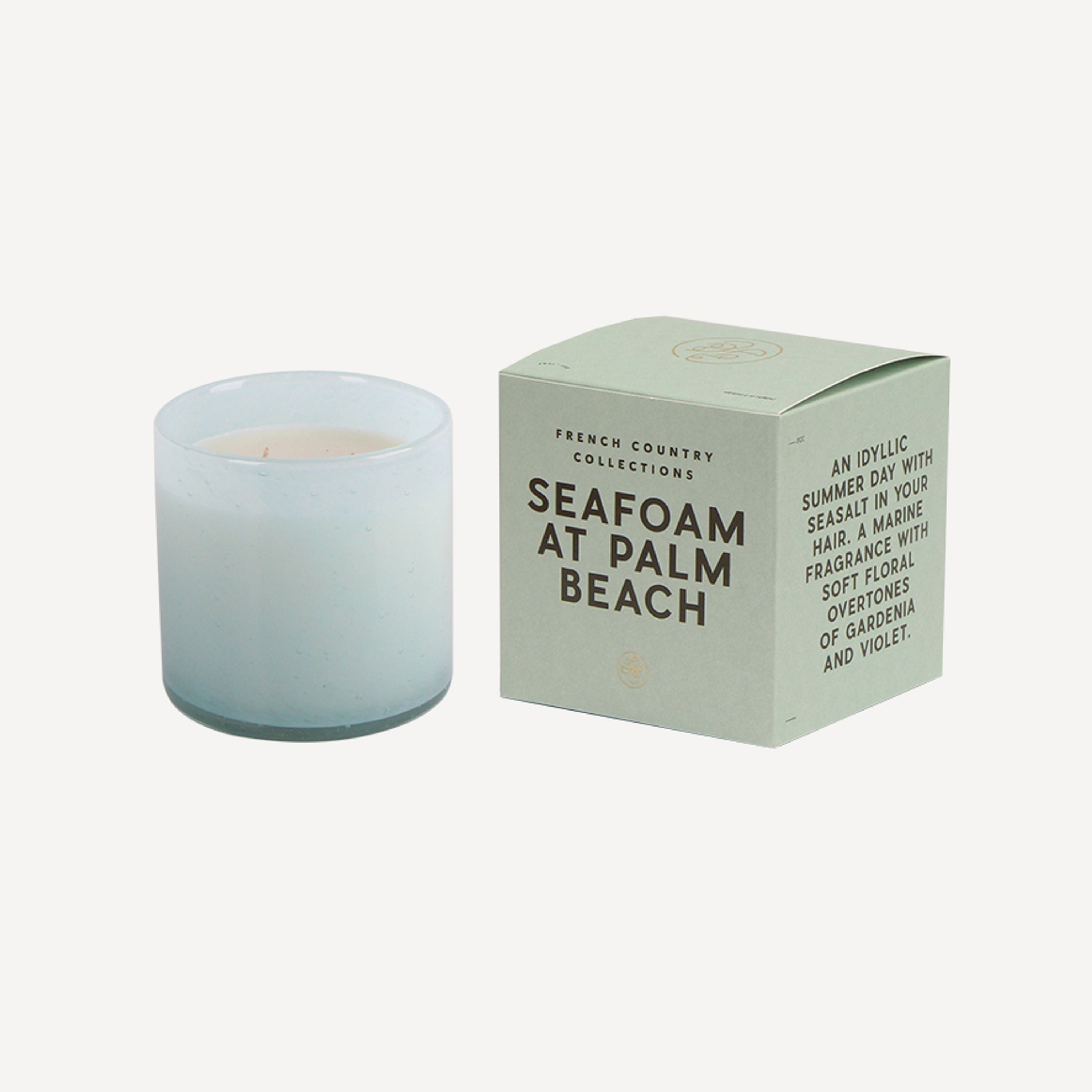 French Country Seafoam at Palm Beach Glass Candle