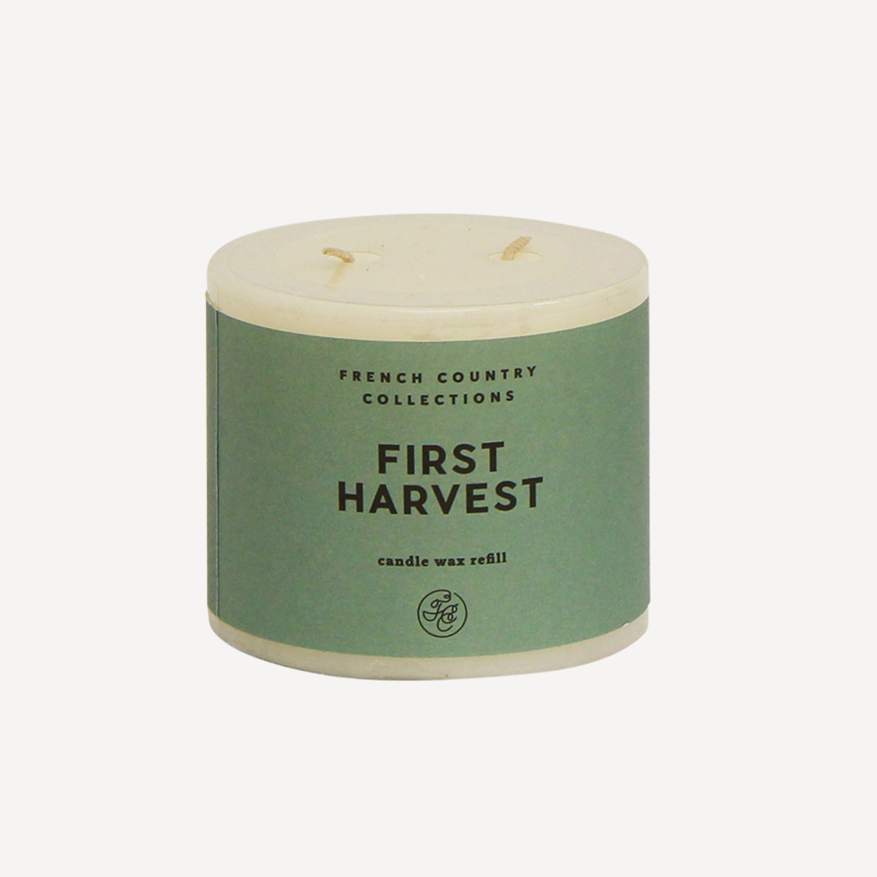 French Country First Harvest Candle Wax Refill
