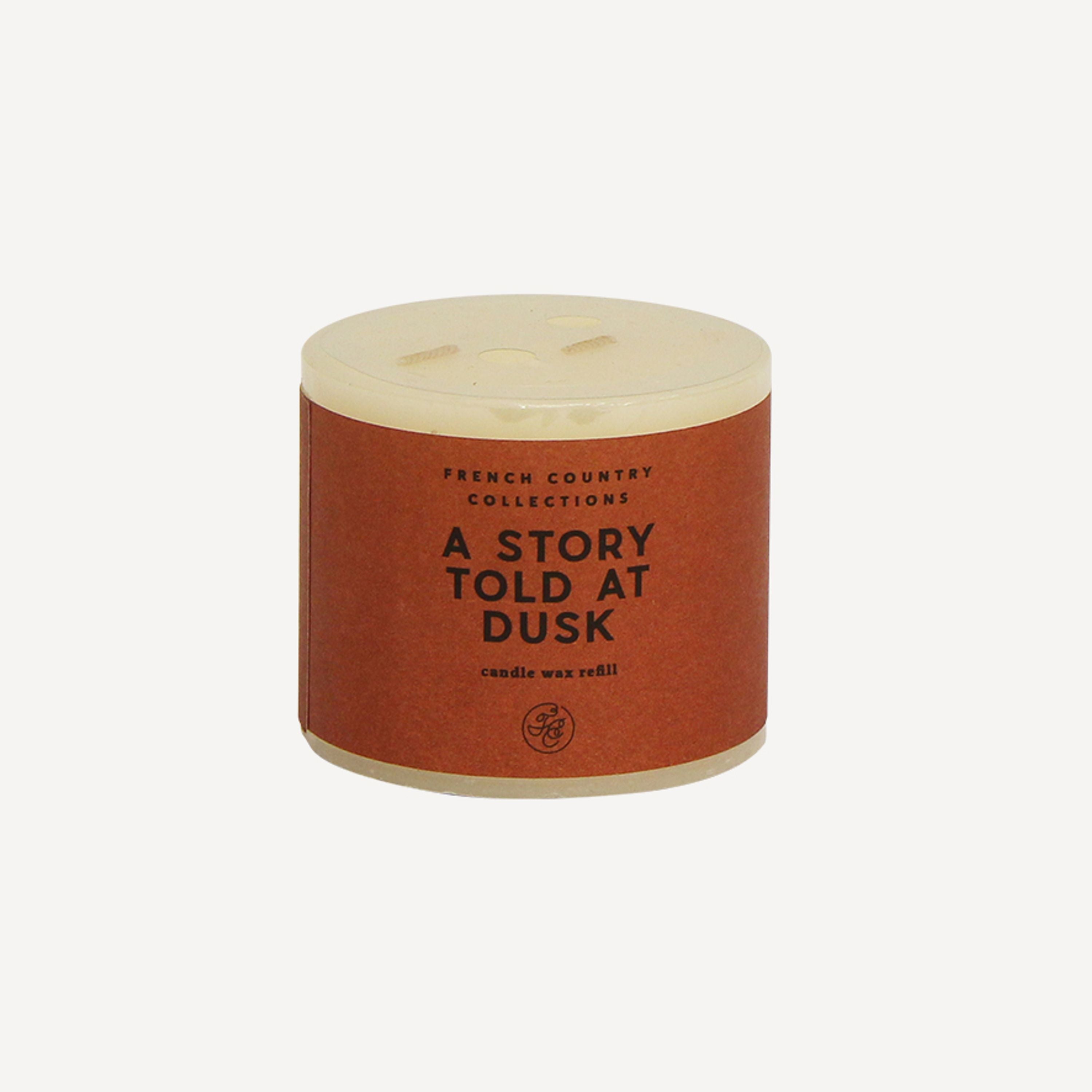 French Country A Story Told at Dusk Candle Wax Refill