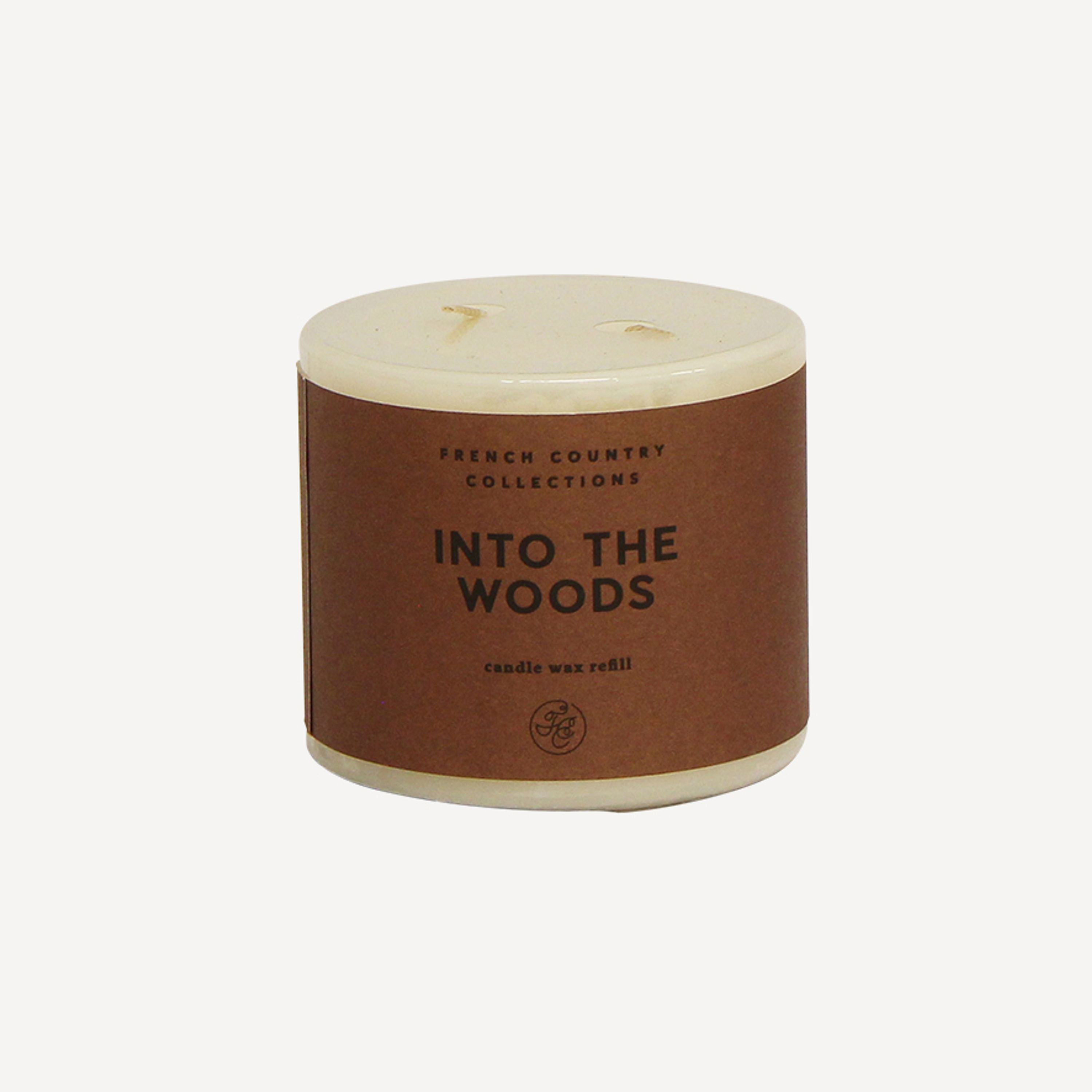 French Country Into the Woods Candle Wax Refill