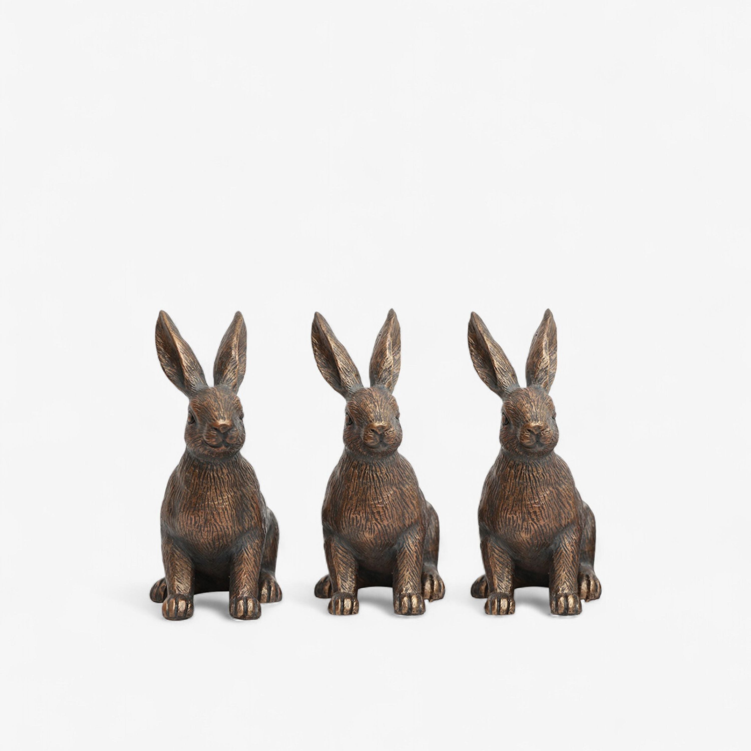 French Country Hare Pot Stand (3 Pack)