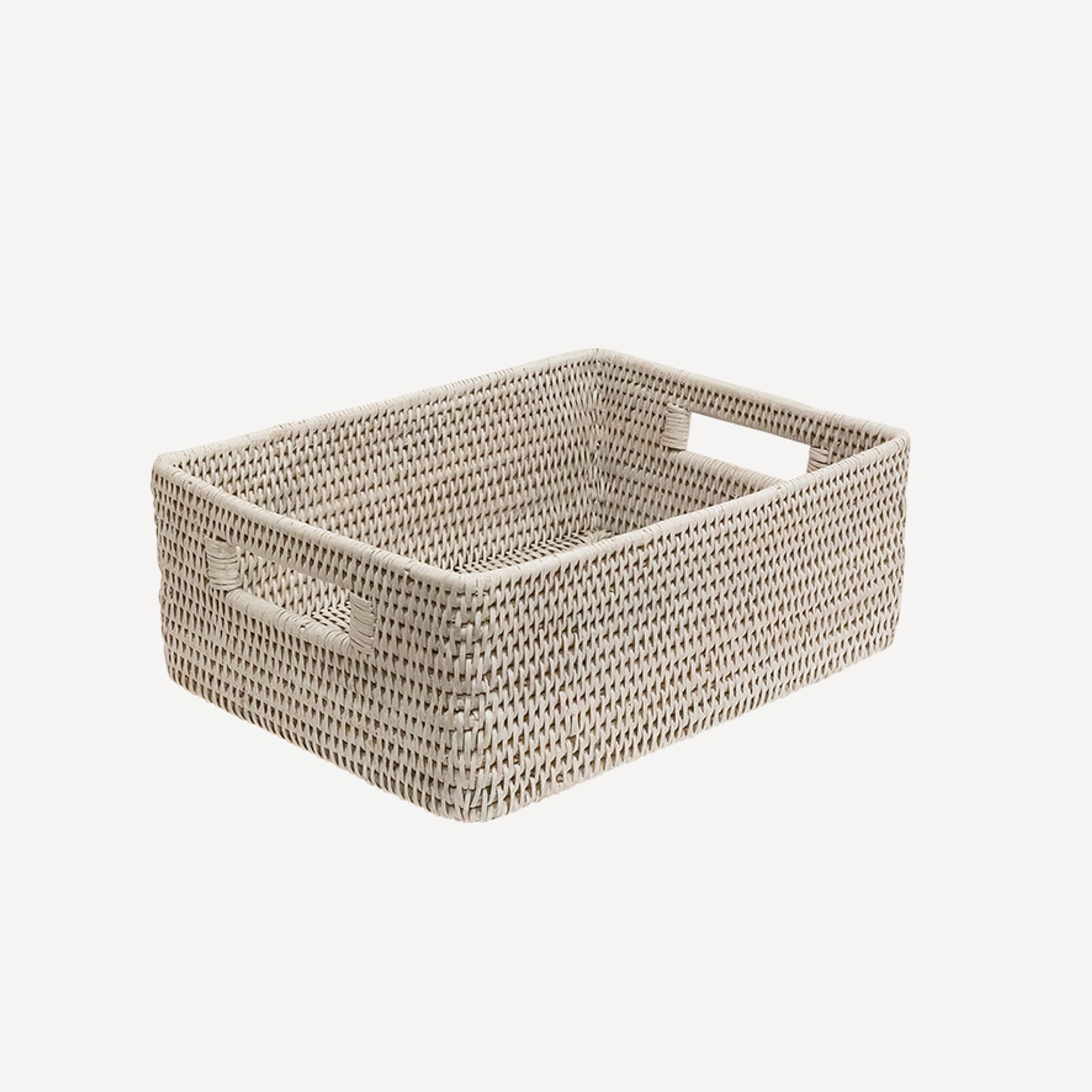 French Country Geneva Small Rectangle Storage Basket