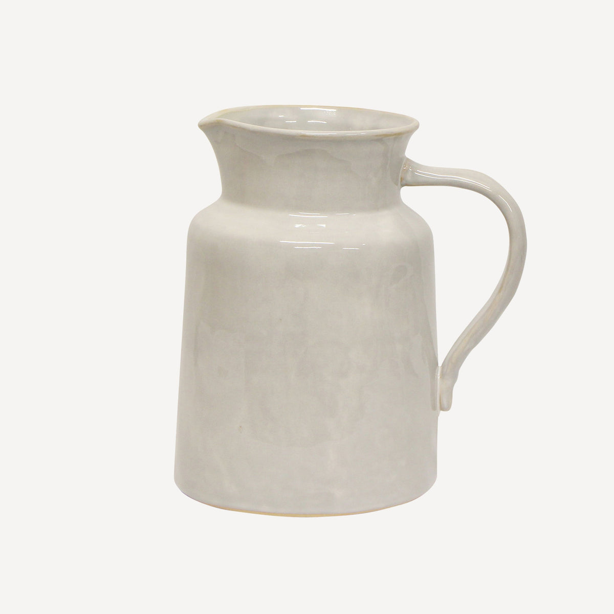 French Country Franco Rustic White Large Jug