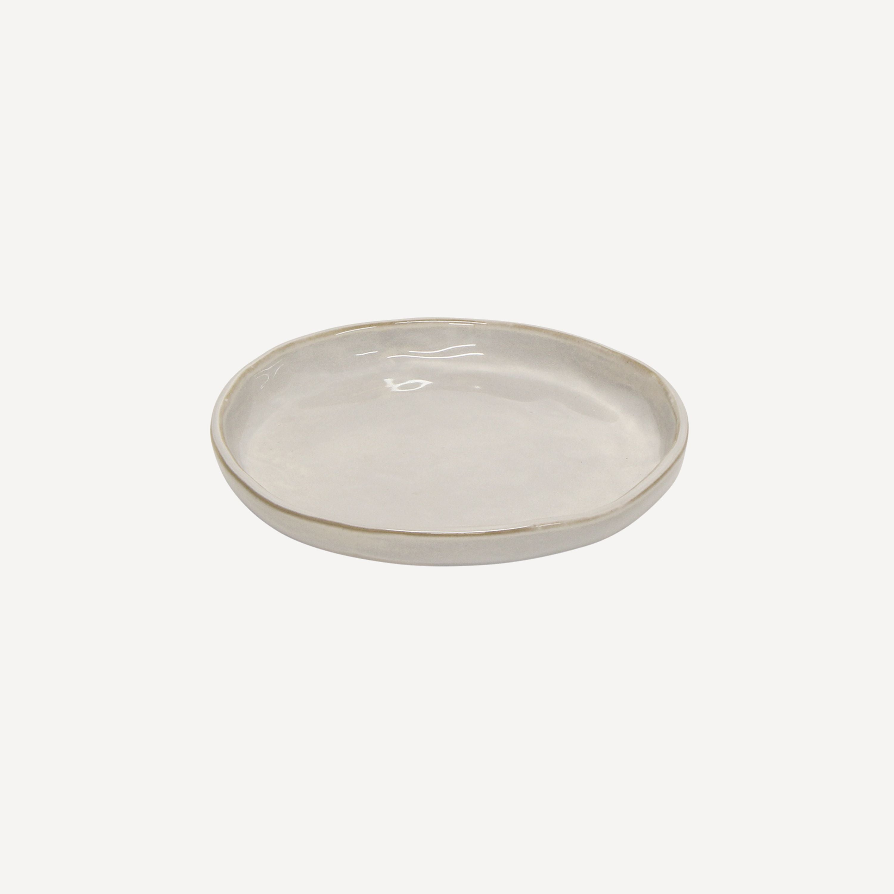 French Country Franco Rustic White Side Plate