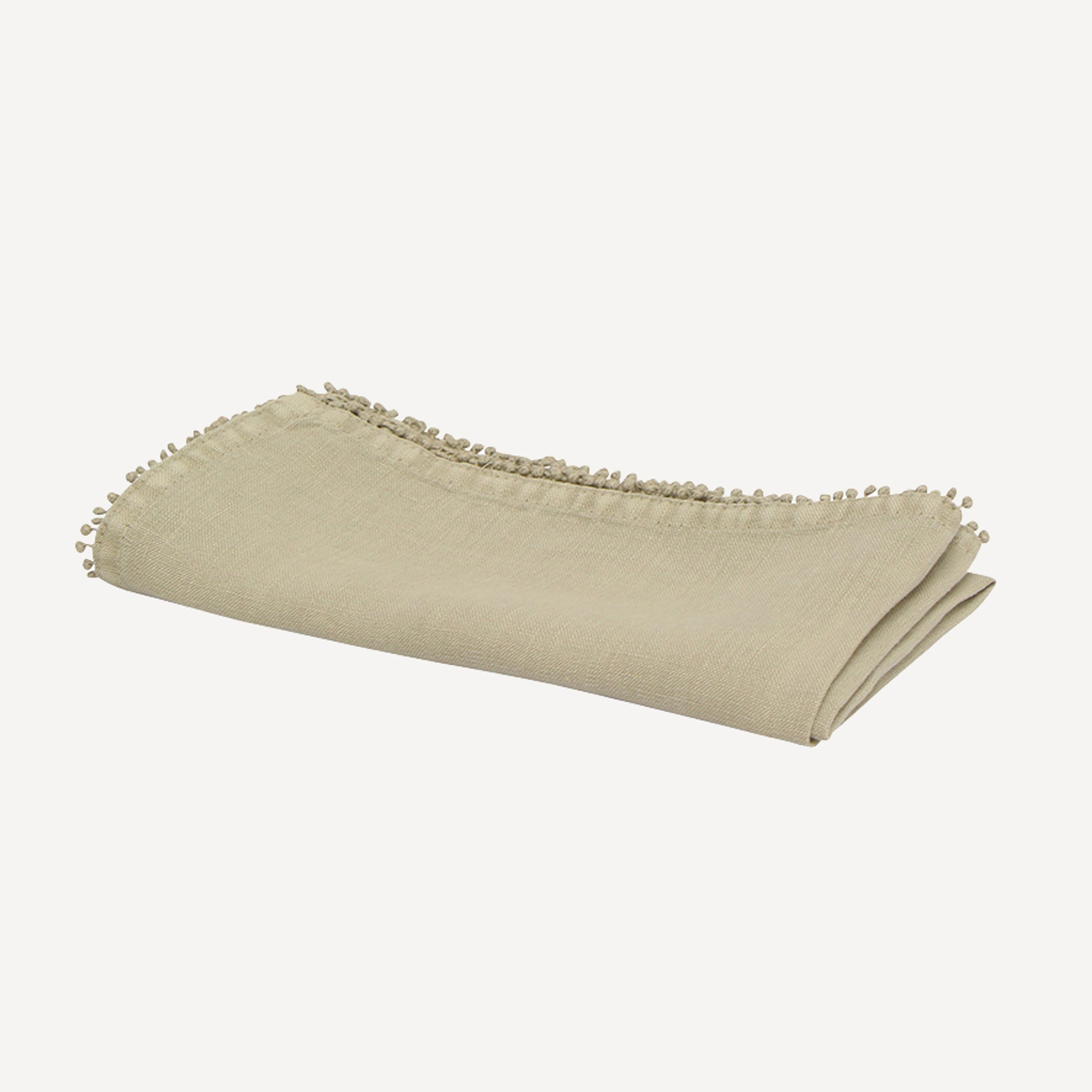 French Country Bauble Napkin Taupe