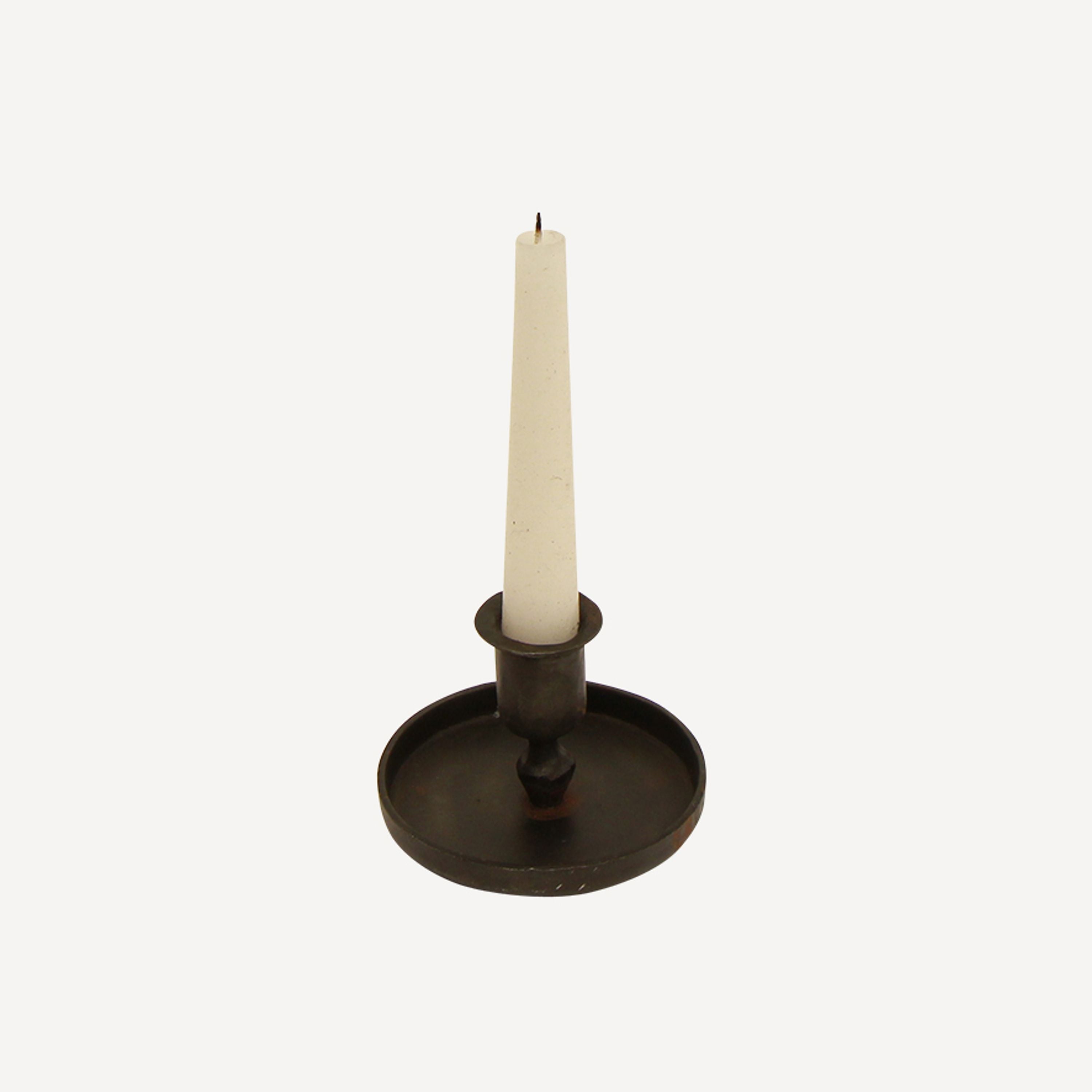 French Country Raine Taper Black Candle Cup