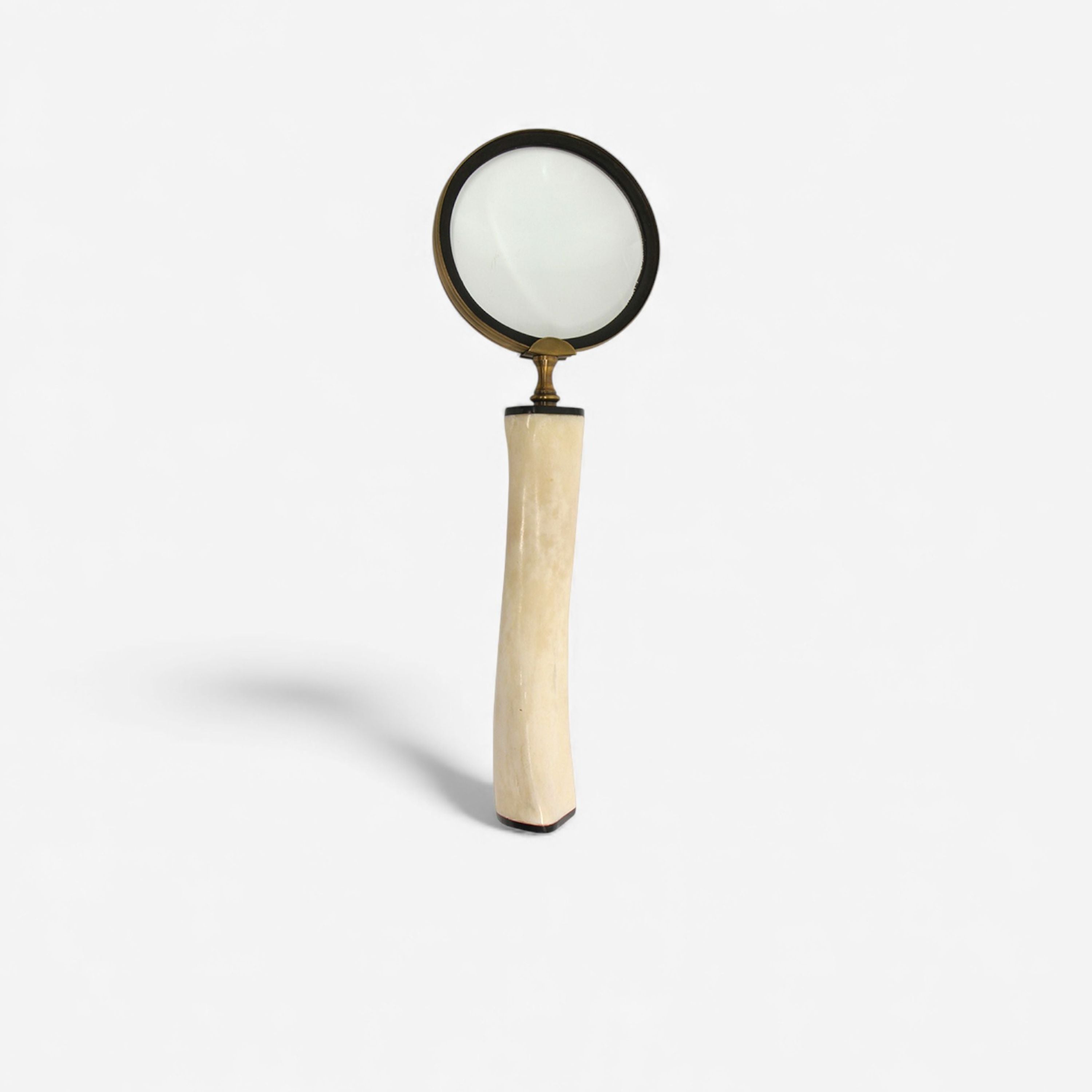 French Country Chunky Ivory Magnifying Glass